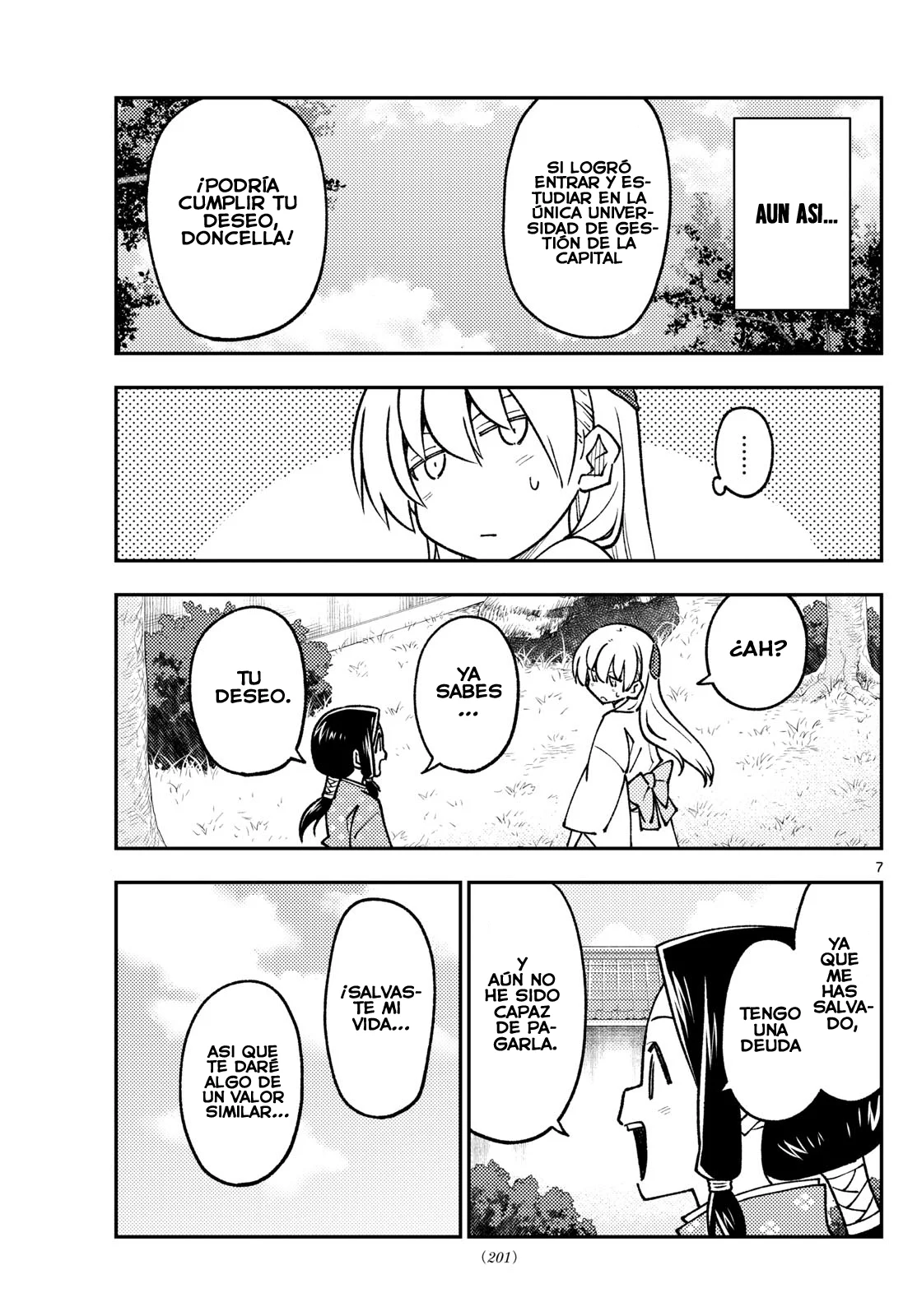 Tonikaku Kawaii Capítulo 250 - Page 9