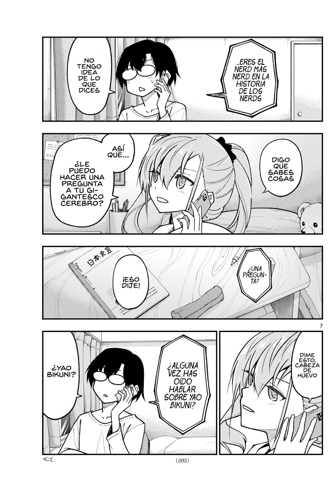 Tonikaku Kawaii Capítulo 271 - Page 8
