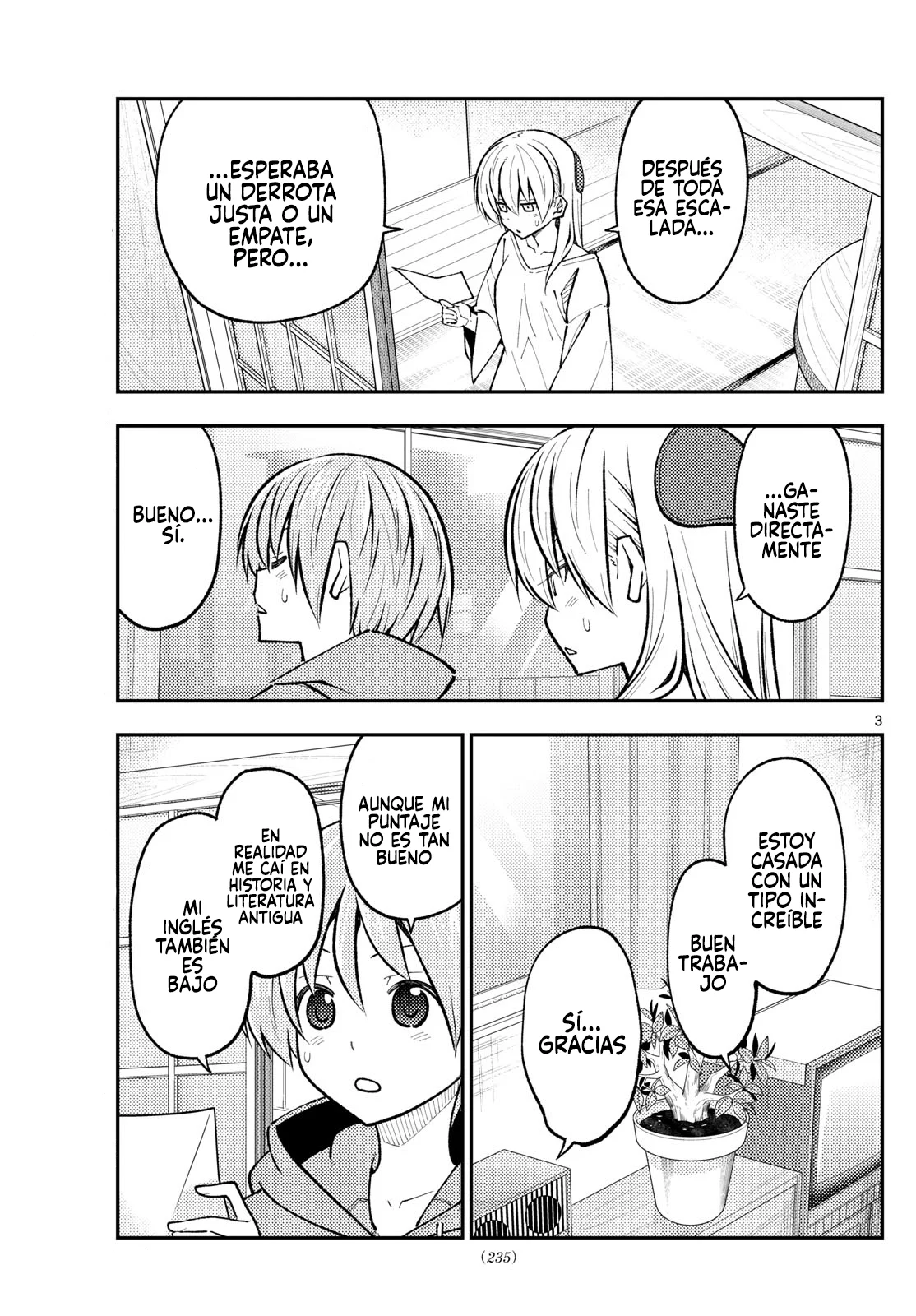 Tonikaku Kawaii Capítulo 273 - Page 4