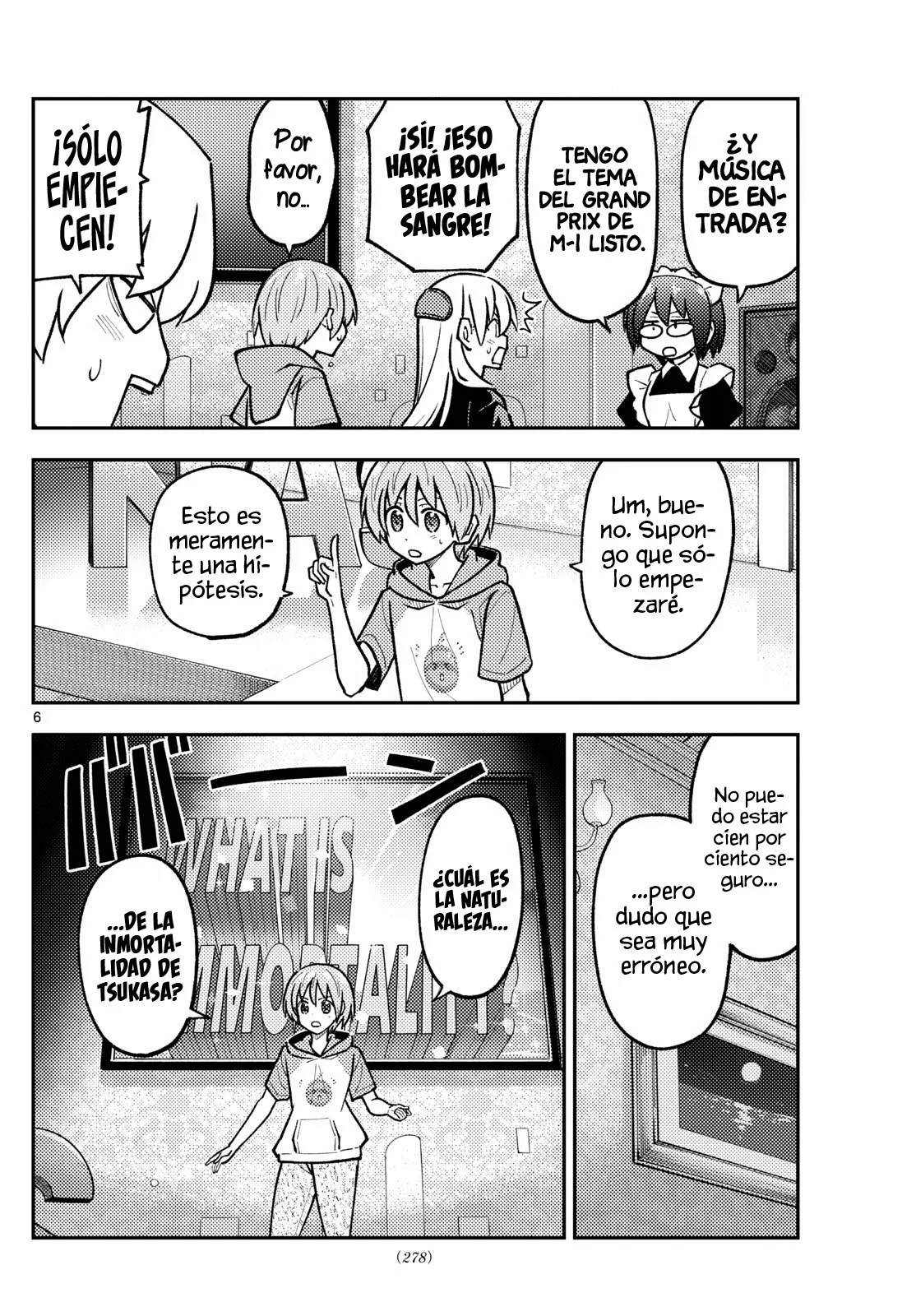 Tonikaku Kawaii Capítulo 276 - Page 8