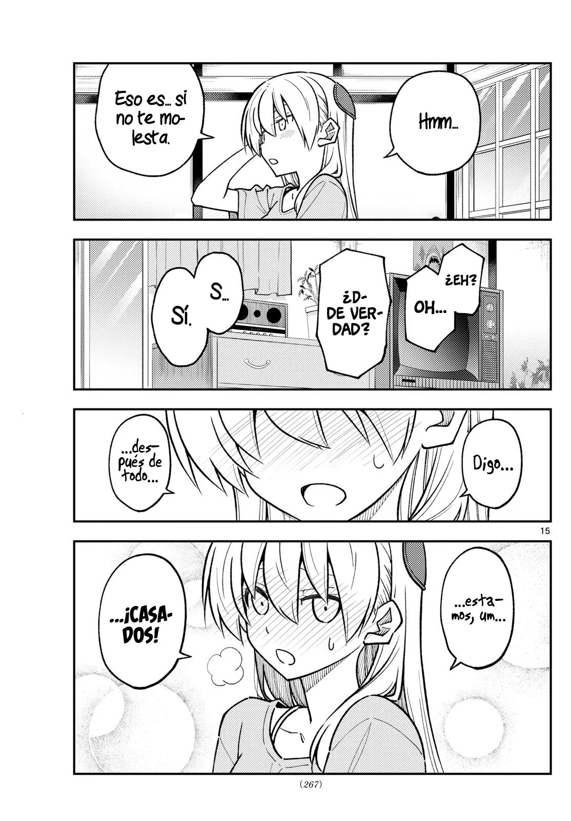 Tonikaku Kawaii Capítulo 283 - Page 17
