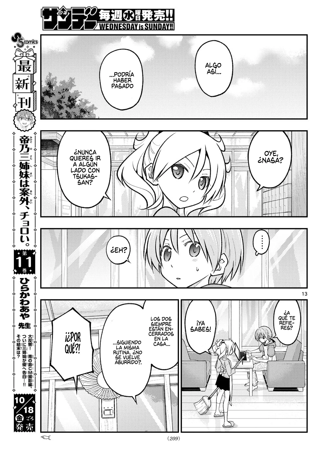 Tonikaku Kawaii Capítulo 289 - Page 15