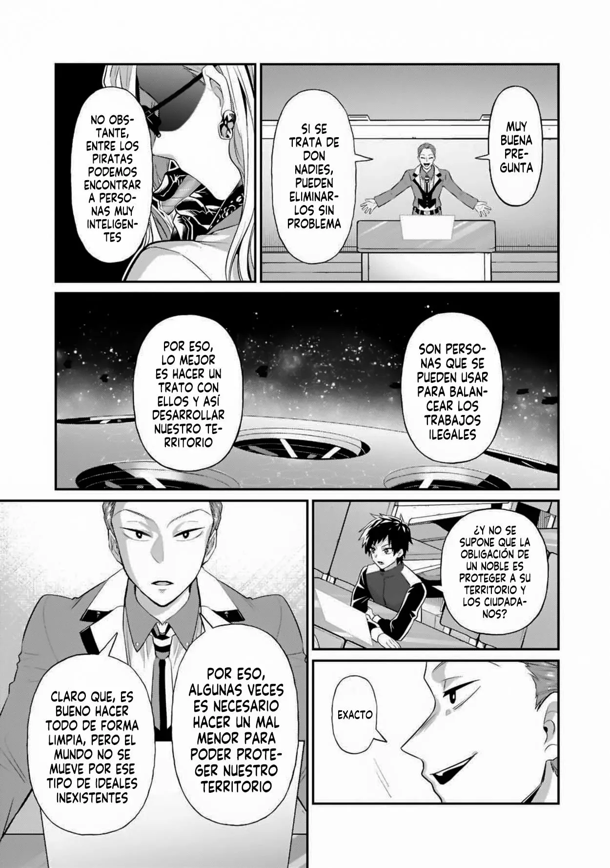 Ore wa Seikan Kokka no Akutoku Ryoushu! Capítulo 18.5 - Page 7