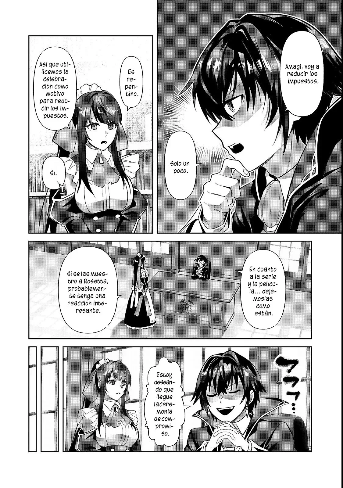 Ore wa Seikan Kokka no Akutoku Ryoushu! Capítulo 36.1 - Page 8