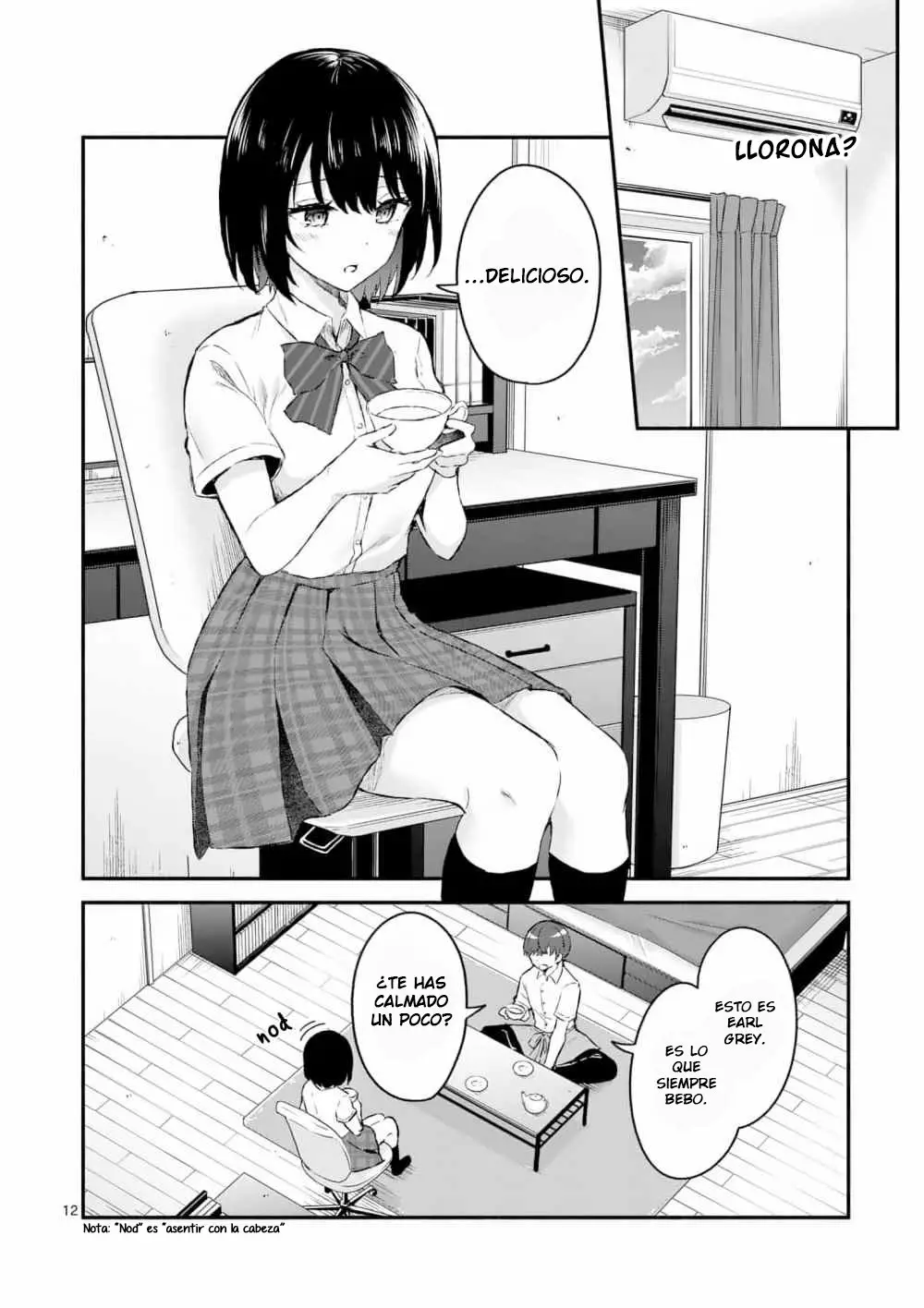Shiotaiou no Sato-san ga Ore ni dake Amai Capítulo 1 - Page 12