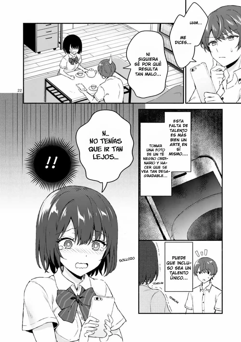 Shiotaiou no Sato-san ga Ore ni dake Amai Capítulo 1 - Page 22