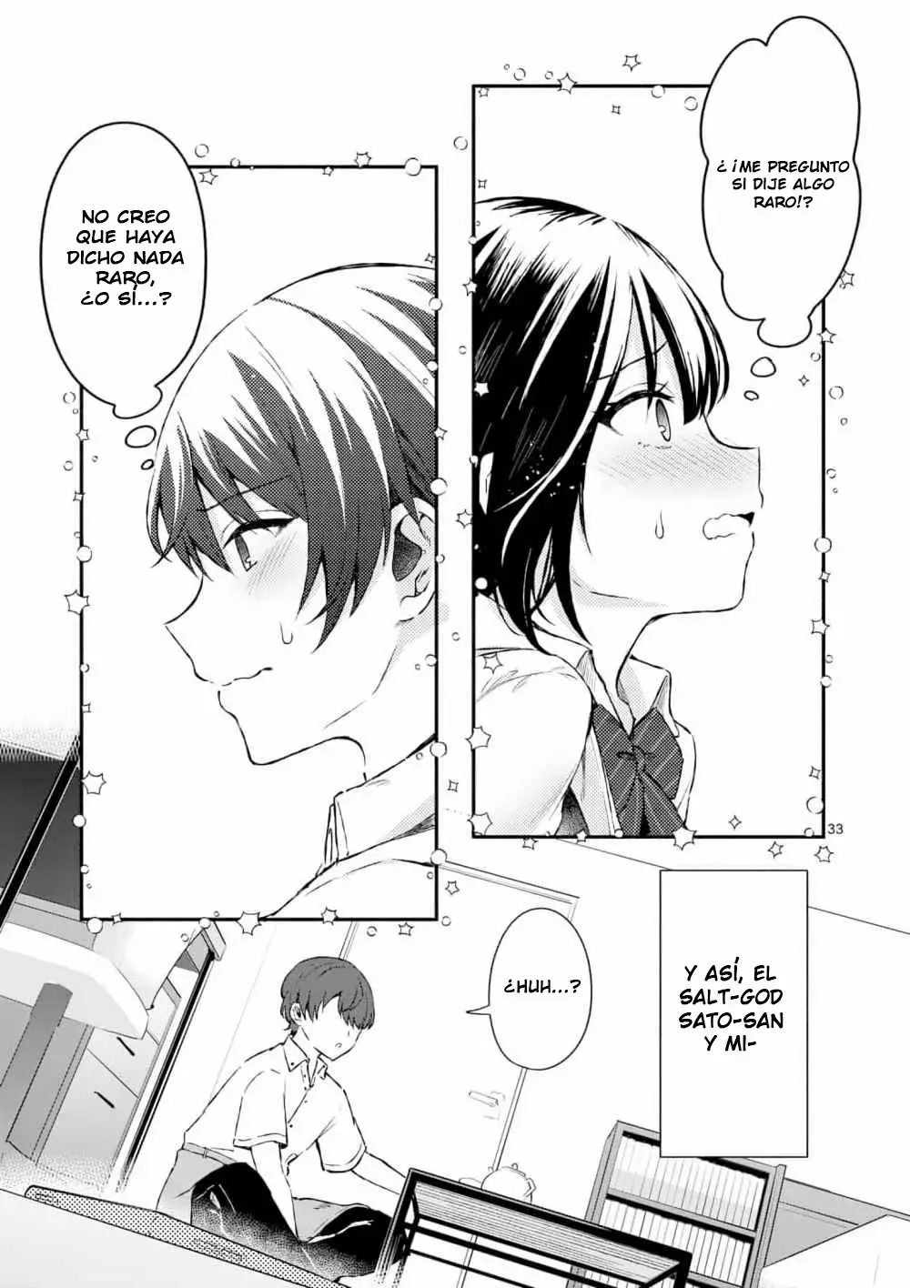 Shiotaiou no Sato-san ga Ore ni dake Amai Capítulo 1 - Page 33