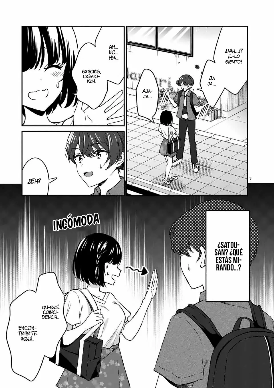 Shiotaiou no Sato-san ga Ore ni dake Amai Capítulo 10 - Page 8