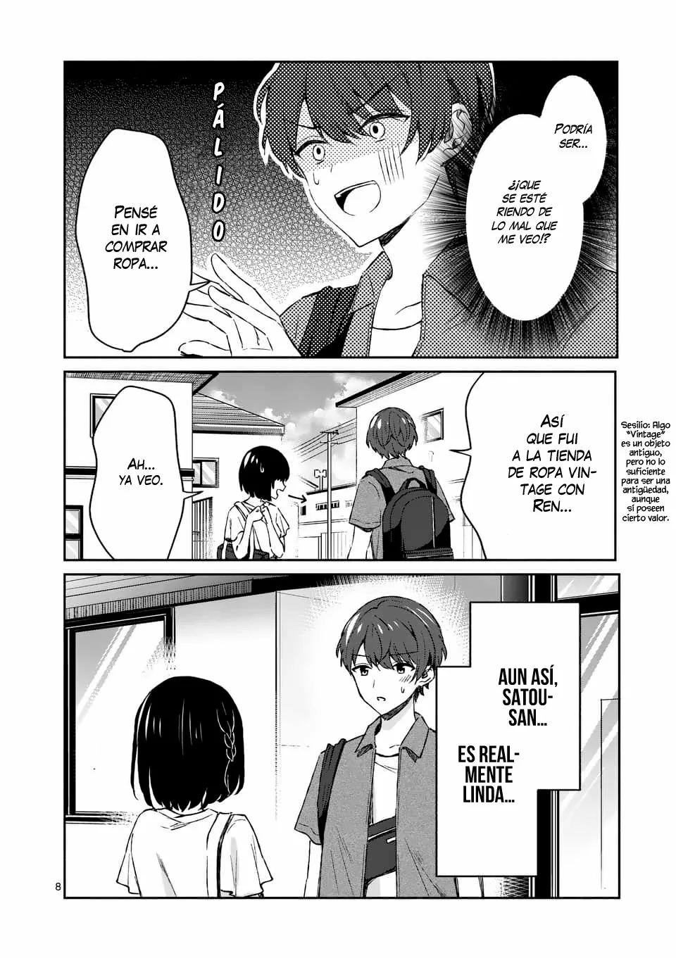 Shiotaiou no Sato-san ga Ore ni dake Amai Capítulo 10 - Page 9