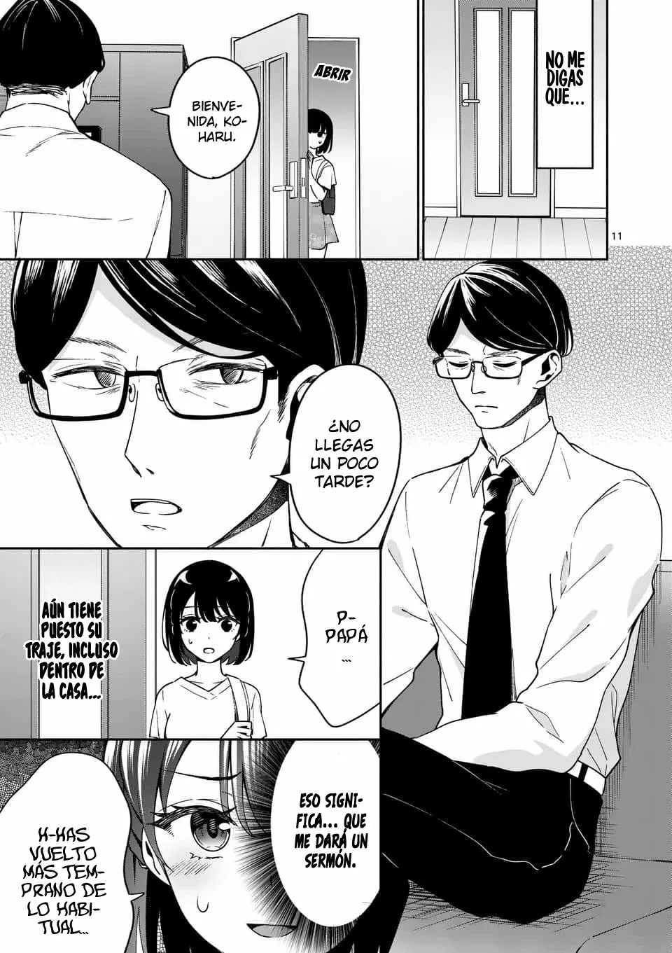 Shiotaiou no Sato-san ga Ore ni dake Amai Capítulo 13 - Page 12