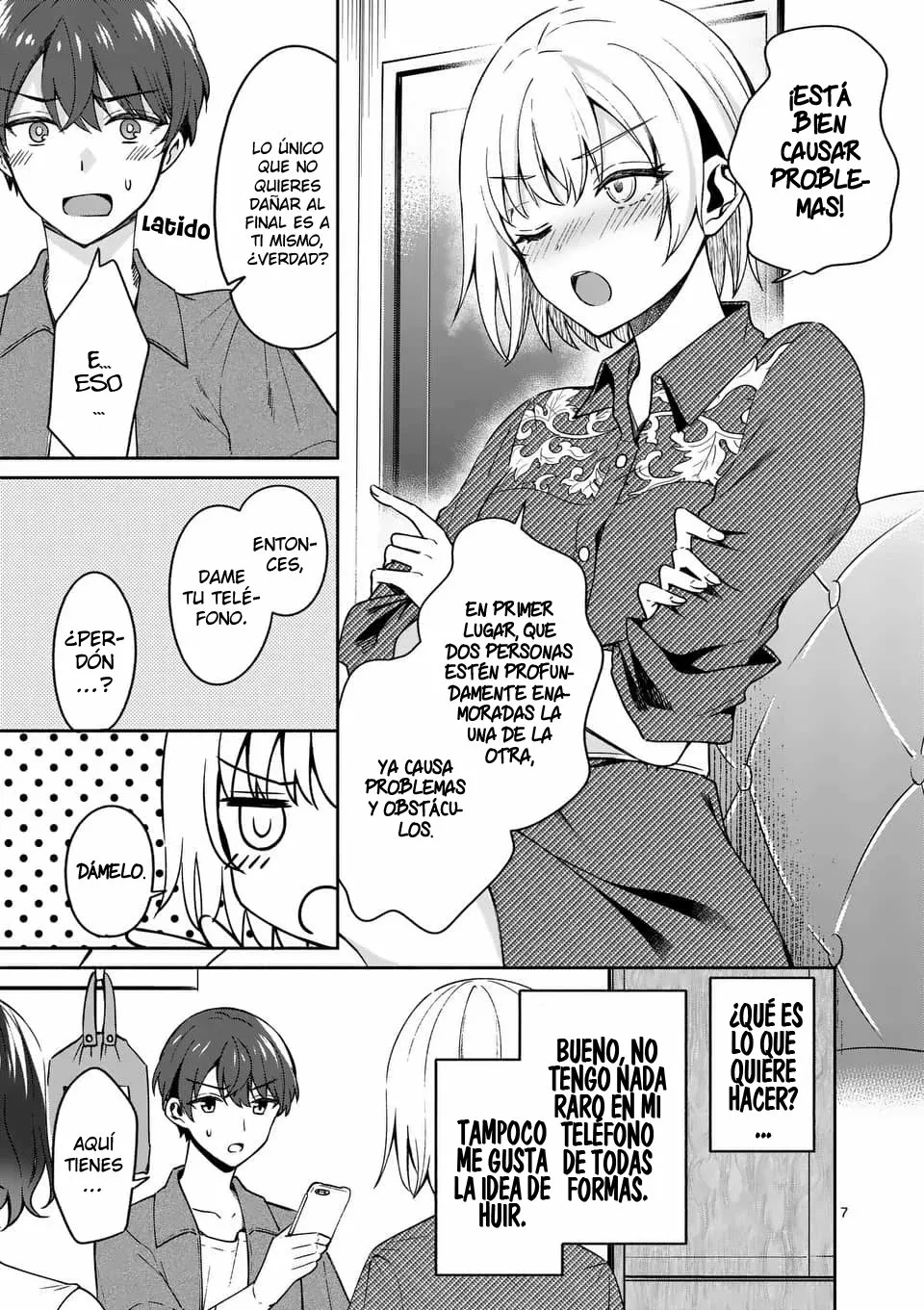 Shiotaiou no Sato-san ga Ore ni dake Amai Capítulo 13 - Page 8