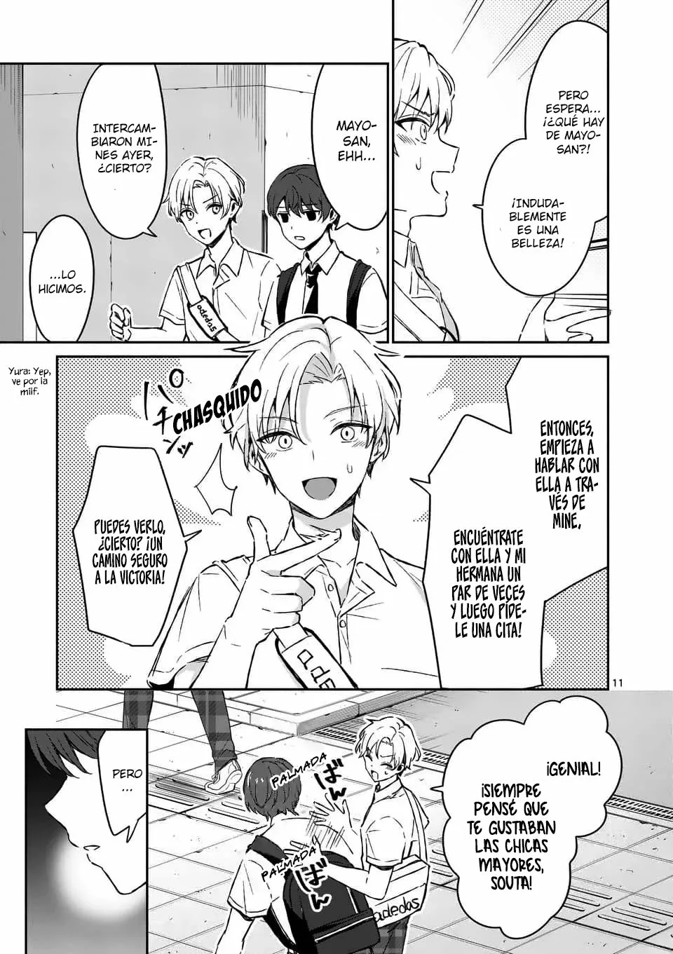 Shiotaiou no Sato-san ga Ore ni dake Amai Capítulo 15 - Page 12