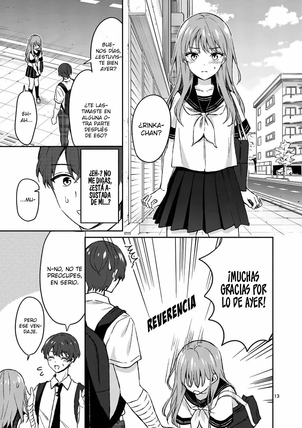 Shiotaiou no Sato-san ga Ore ni dake Amai Capítulo 15 - Page 14