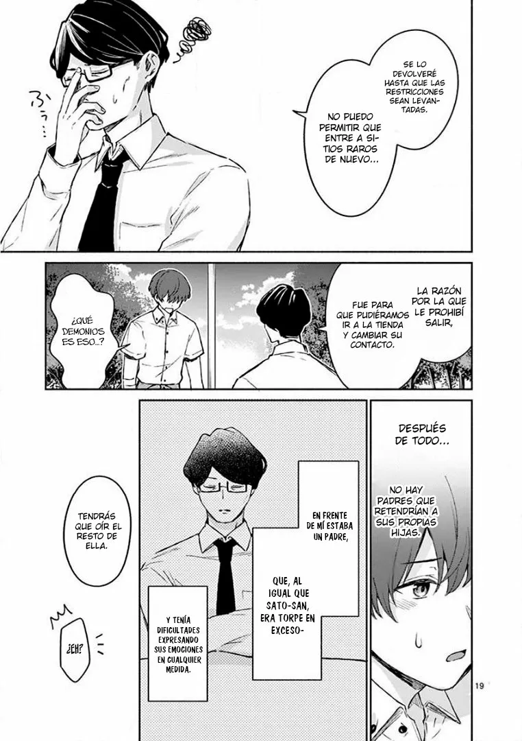Shiotaiou no Sato-san ga Ore ni dake Amai Capítulo 18 - Page 20