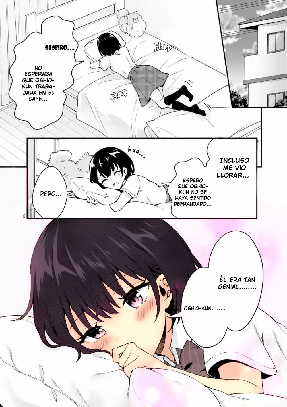 Shiotaiou no Sato-san ga Ore ni dake Amai Capítulo 2 - Page 2