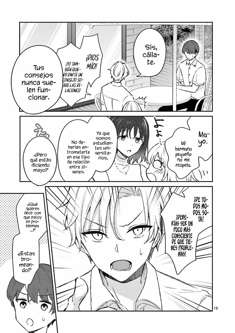 Shiotaiou no Sato-san ga Ore ni dake Amai Capítulo 20 - Page 17