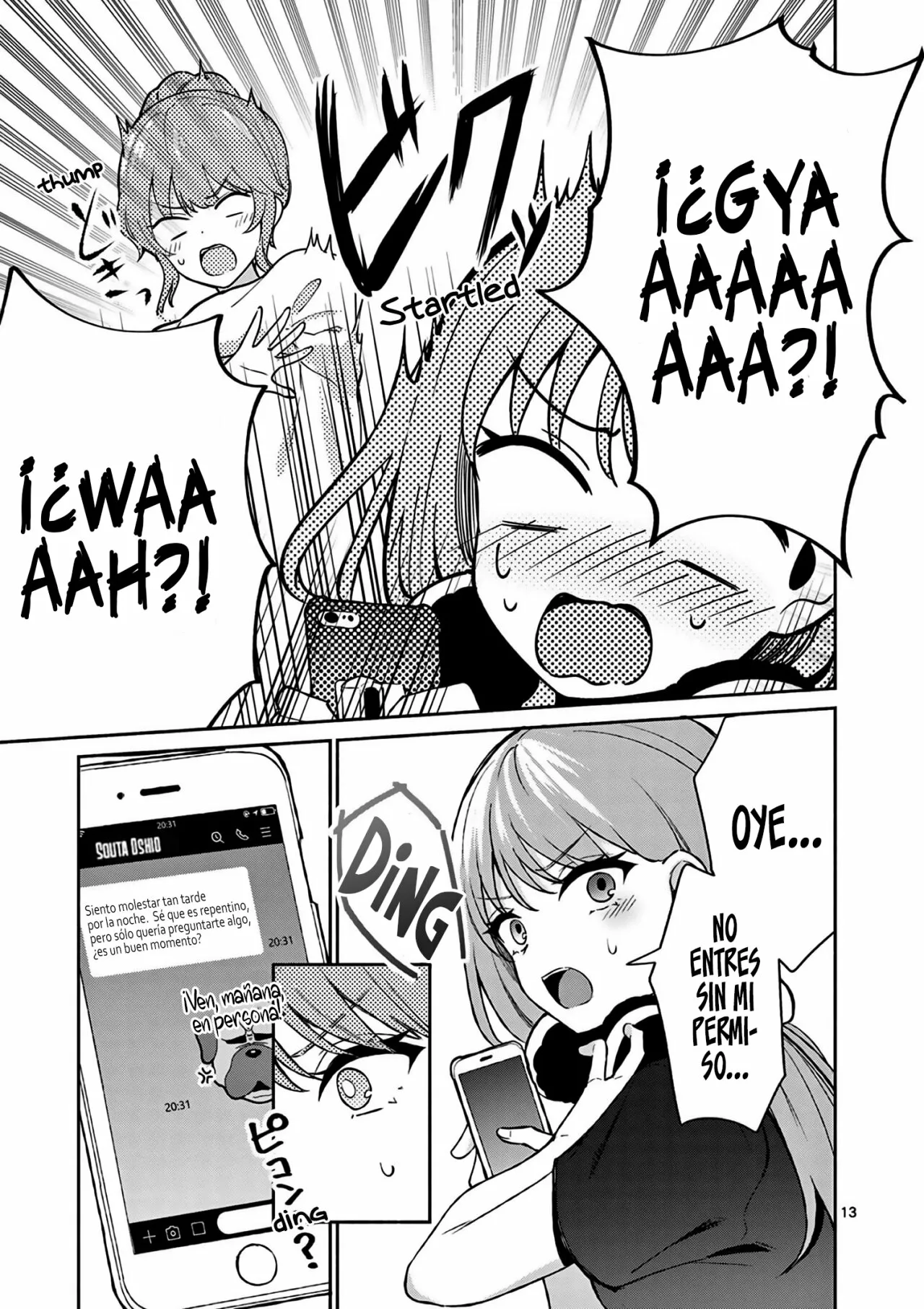 Shiotaiou no Sato-san ga Ore ni dake Amai Capítulo 21 - Page 15