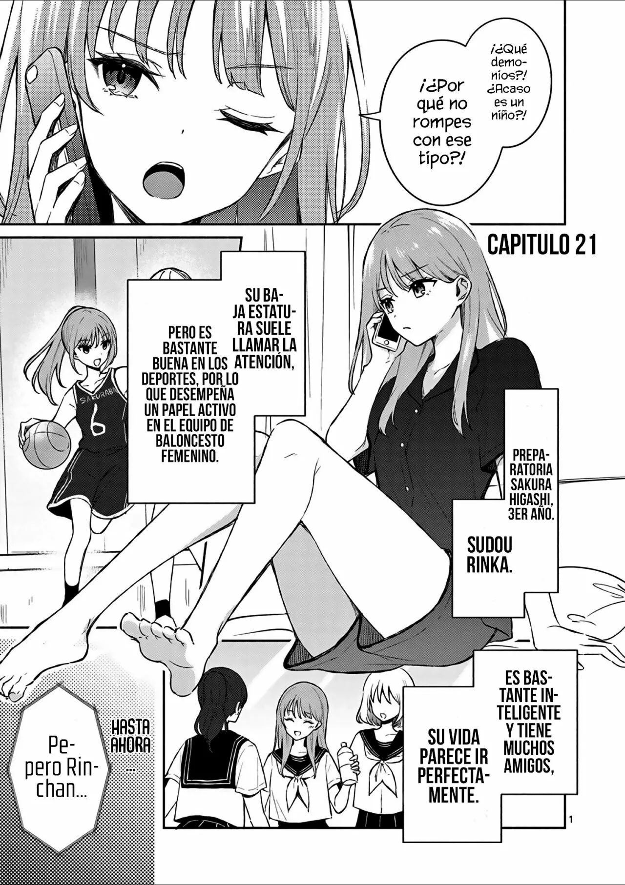 Shiotaiou no Sato-san ga Ore ni dake Amai Capítulo 21 - Page 3
