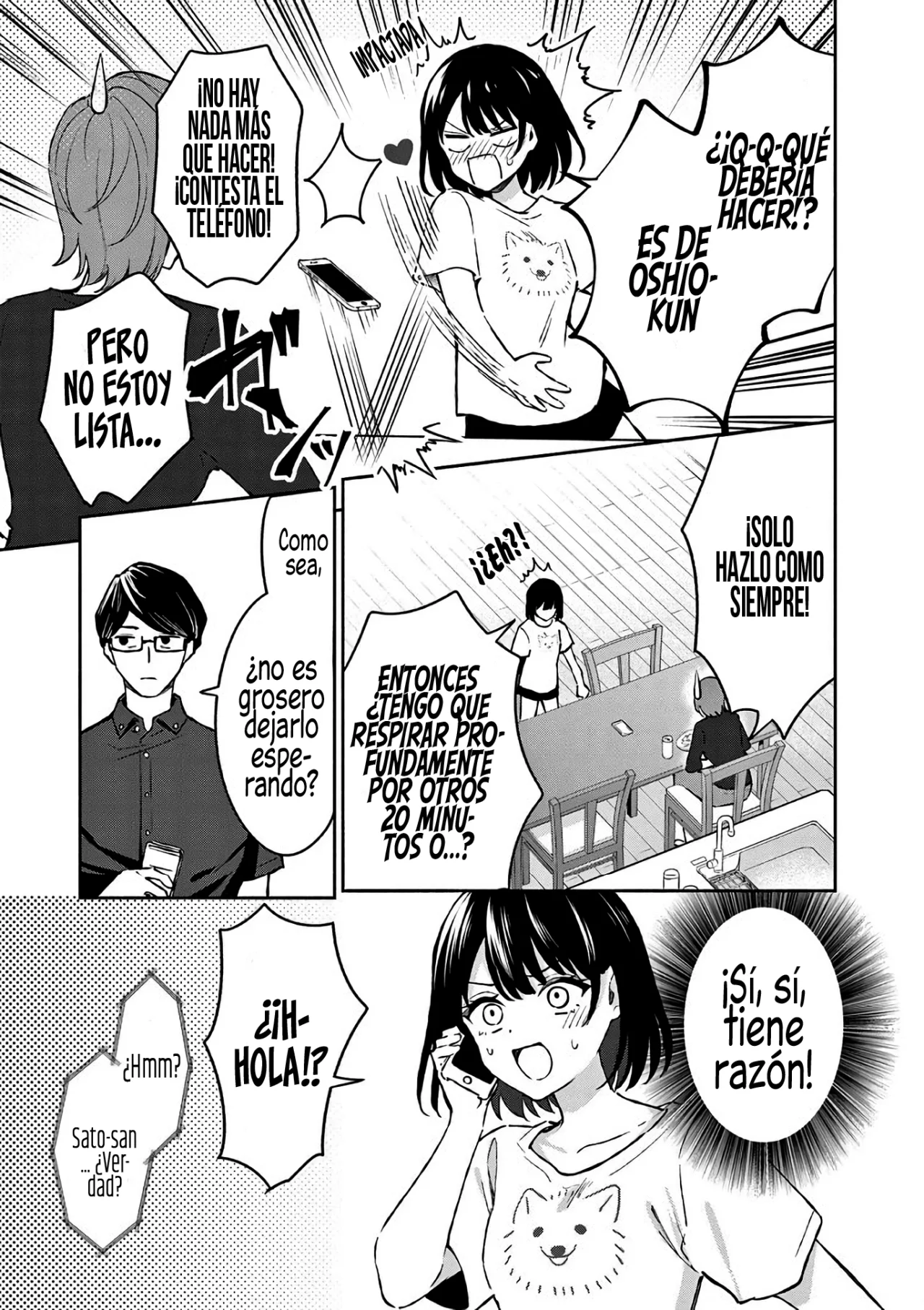 Shiotaiou no Sato-san ga Ore ni dake Amai Capítulo 23 - Page 11