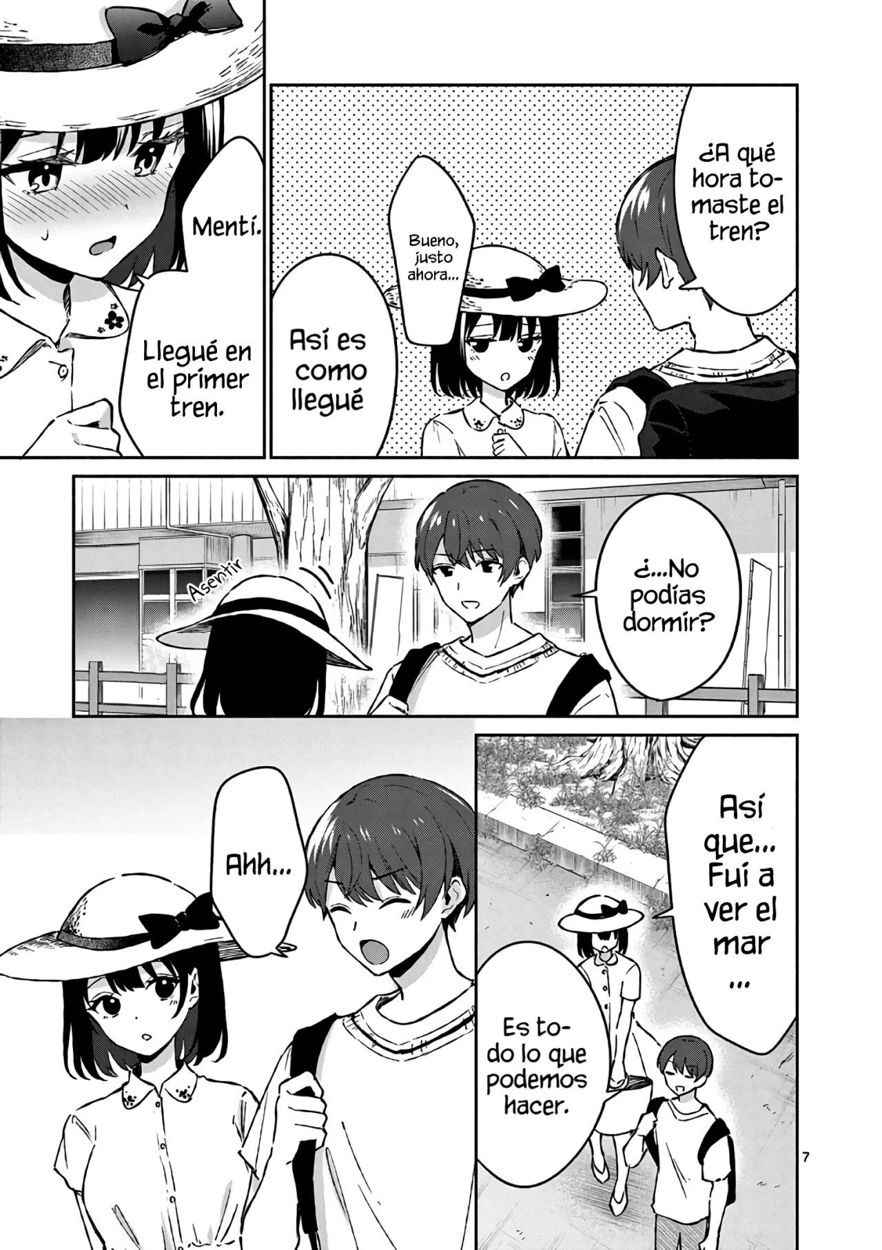 Shiotaiou no Sato-san ga Ore ni dake Amai Capítulo 24 - Page 9