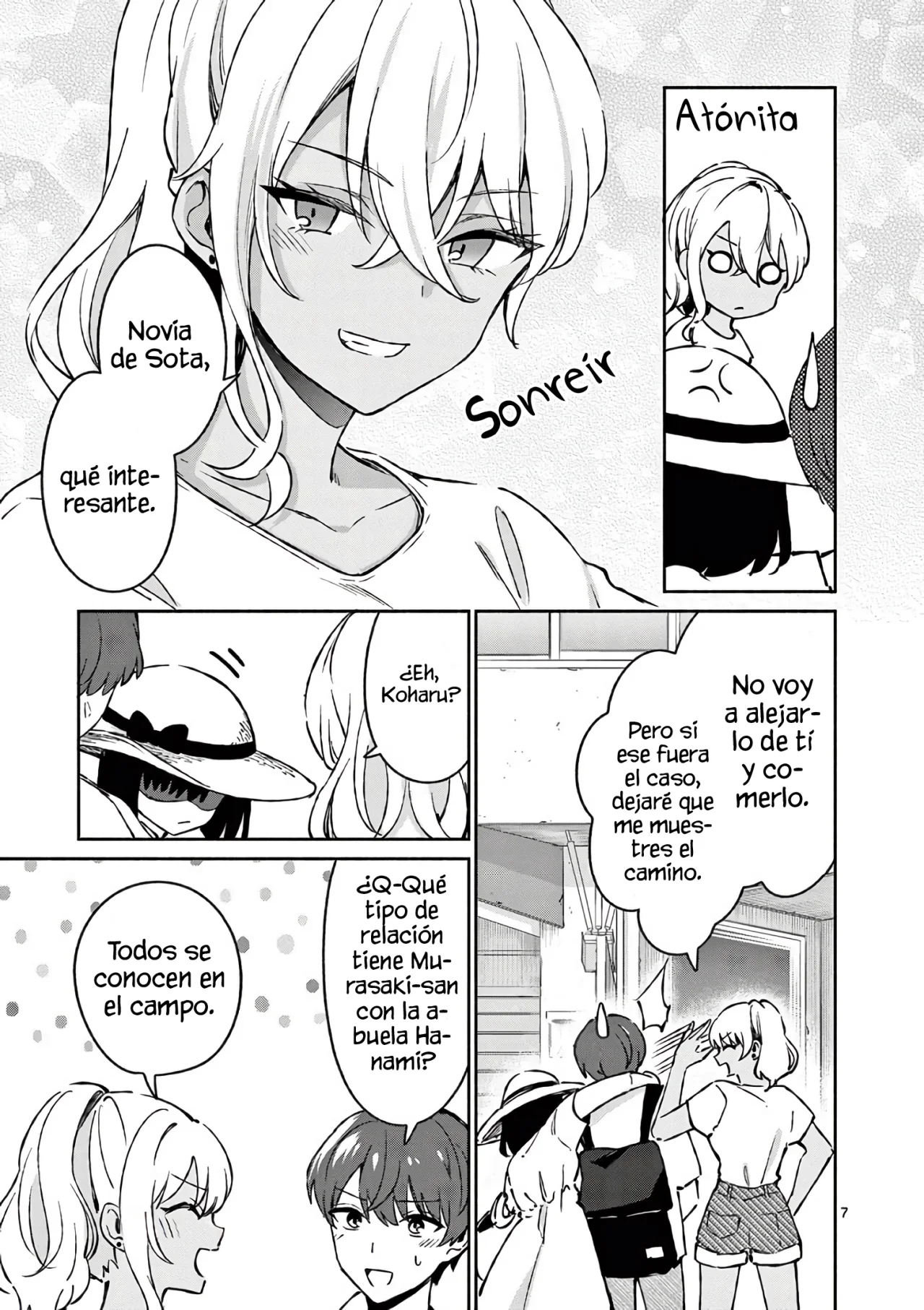 Shiotaiou no Sato-san ga Ore ni dake Amai Capítulo 25 - Page 9