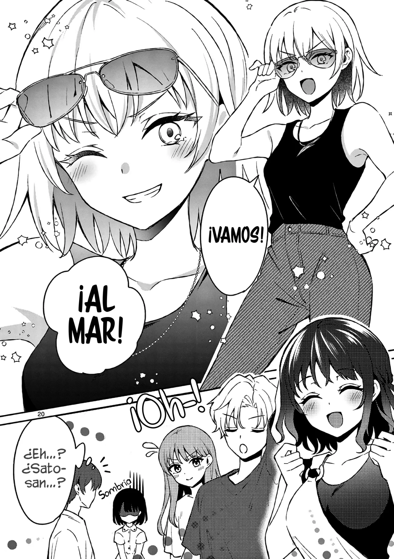 Shiotaiou no Sato-san ga Ore ni dake Amai Capítulo 27 - Page 22