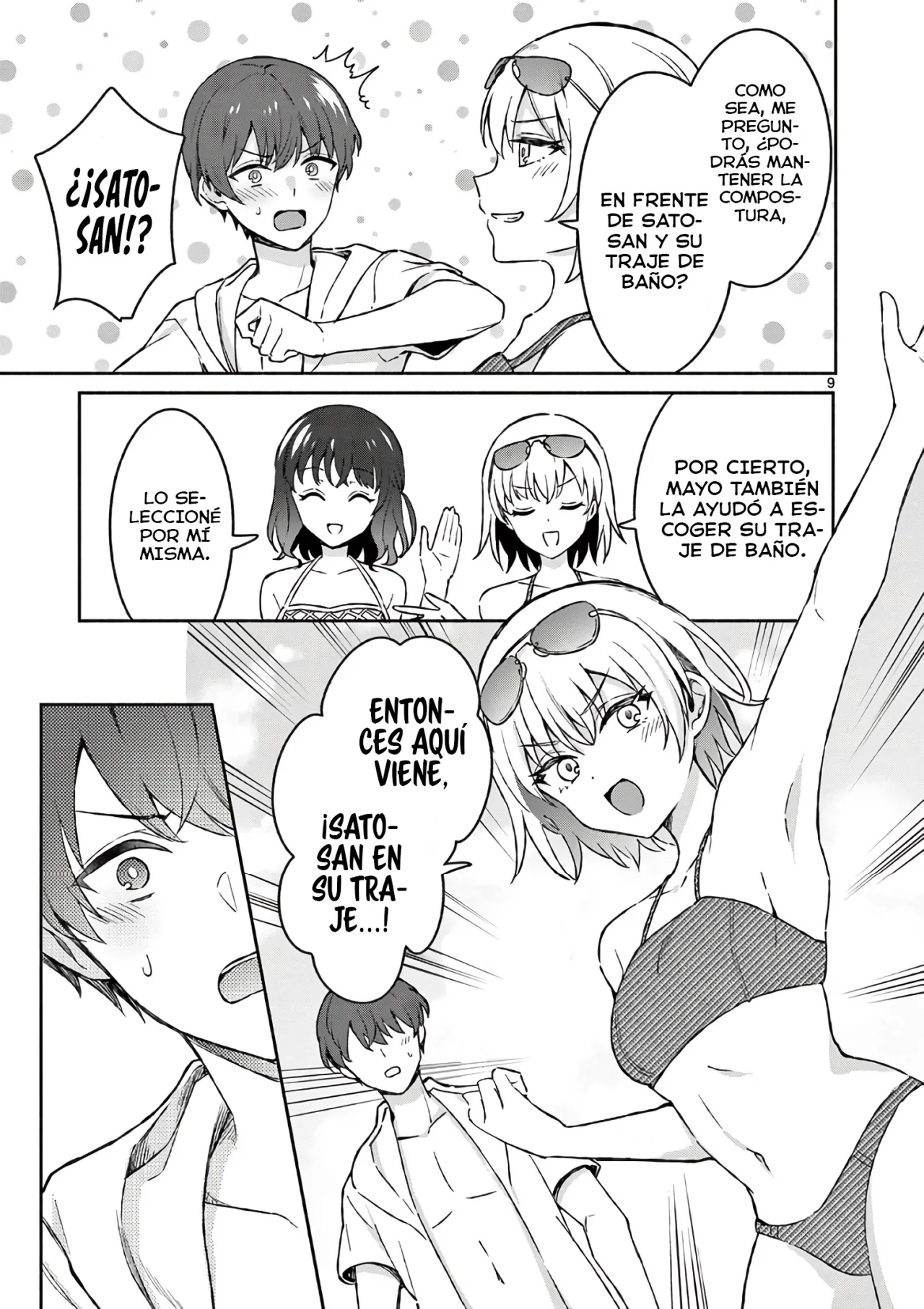 Shiotaiou no Sato-san ga Ore ni dake Amai Capítulo 28 - Page 11