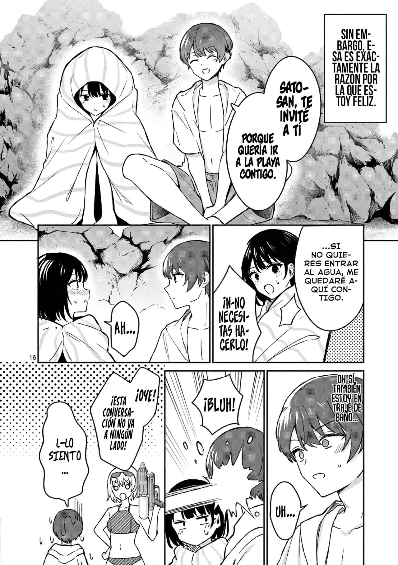 Shiotaiou no Sato-san ga Ore ni dake Amai Capítulo 28 - Page 18