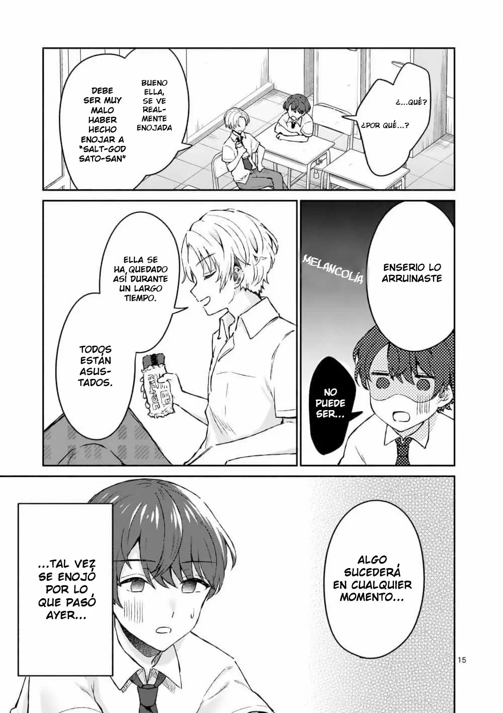 Shiotaiou no Sato-san ga Ore ni dake Amai Capítulo 3 - Page 16