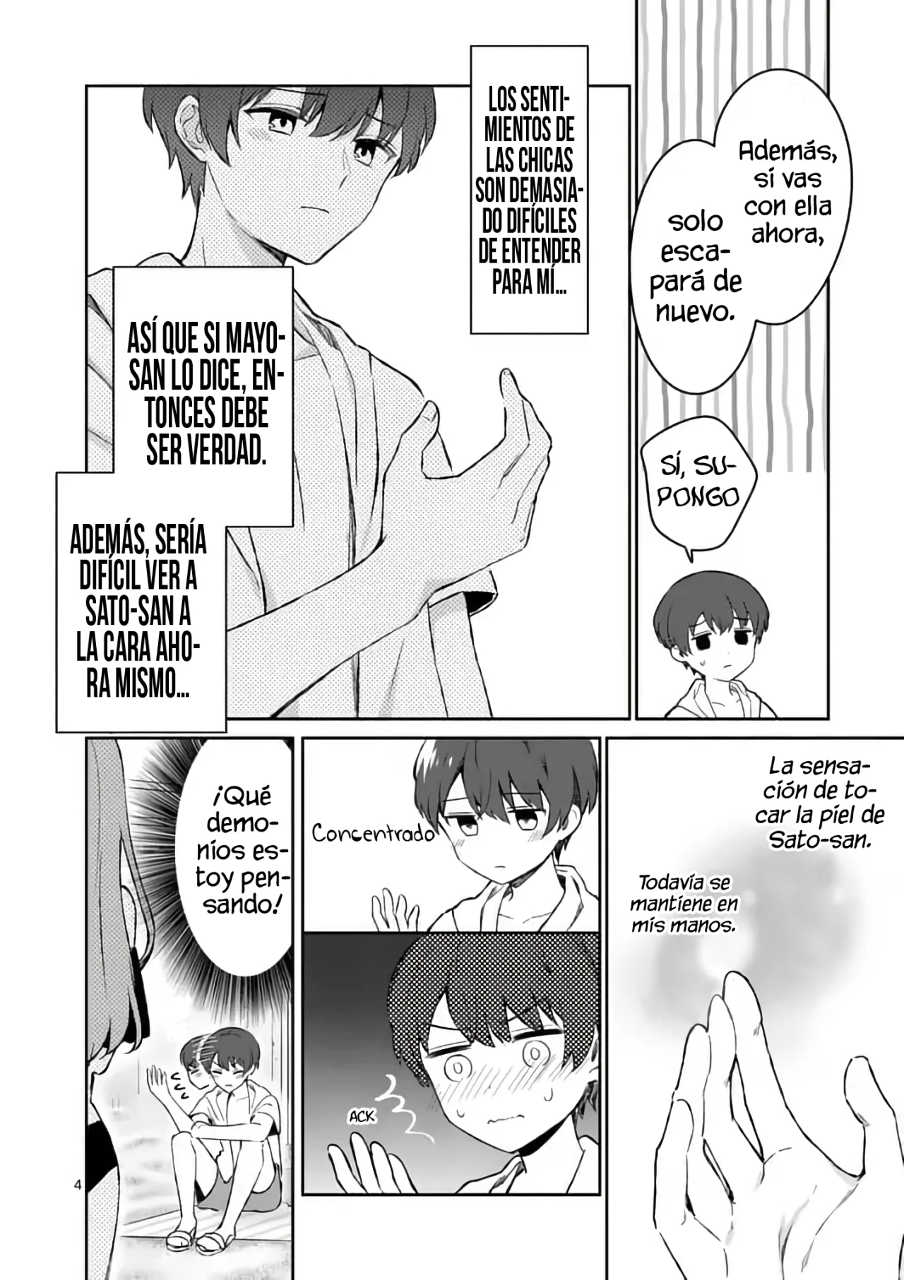 Shiotaiou no Sato-san ga Ore ni dake Amai Capítulo 30 - Page 6