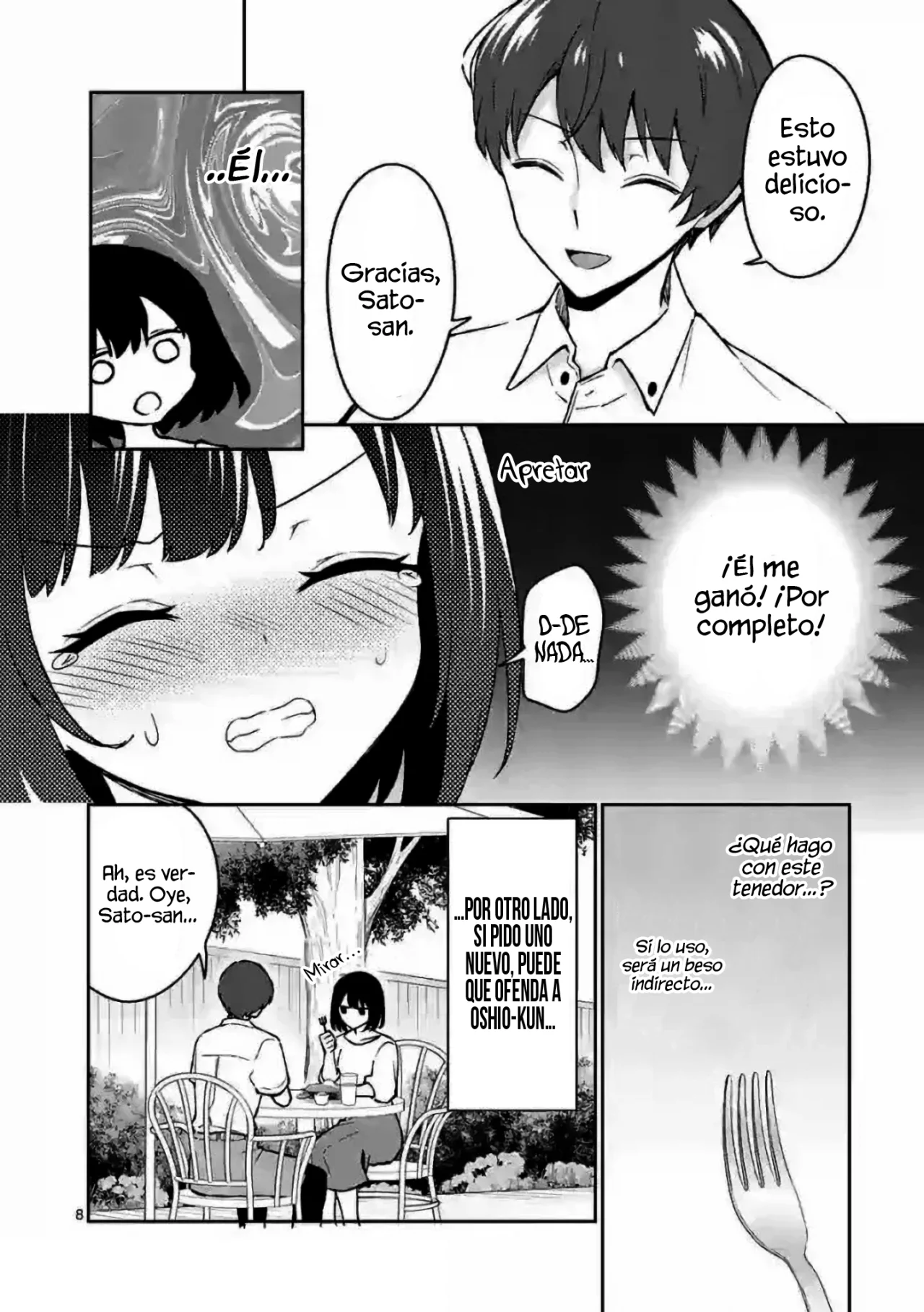 Shiotaiou no Sato-san ga Ore ni dake Amai Capítulo 33 - Page 10