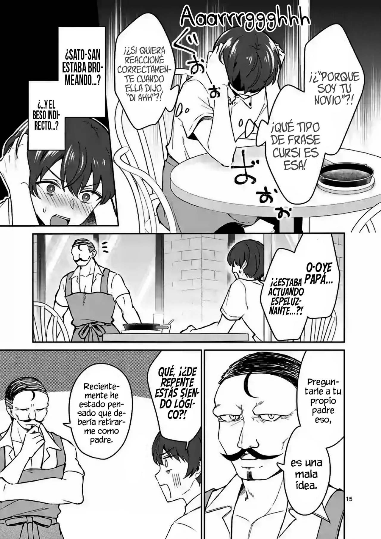 Shiotaiou no Sato-san ga Ore ni dake Amai Capítulo 33 - Page 17