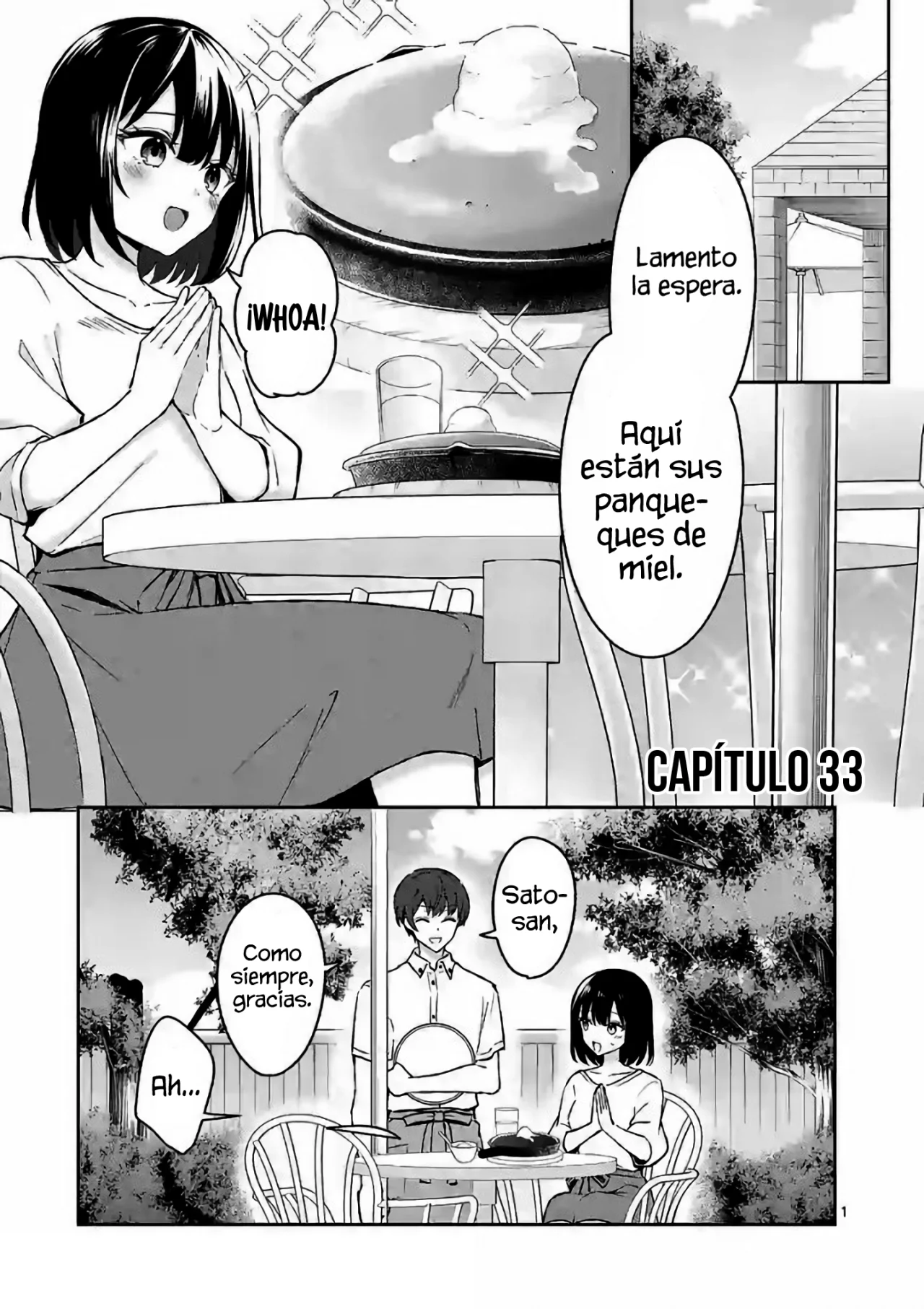 Shiotaiou no Sato-san ga Ore ni dake Amai Capítulo 33 - Page 3