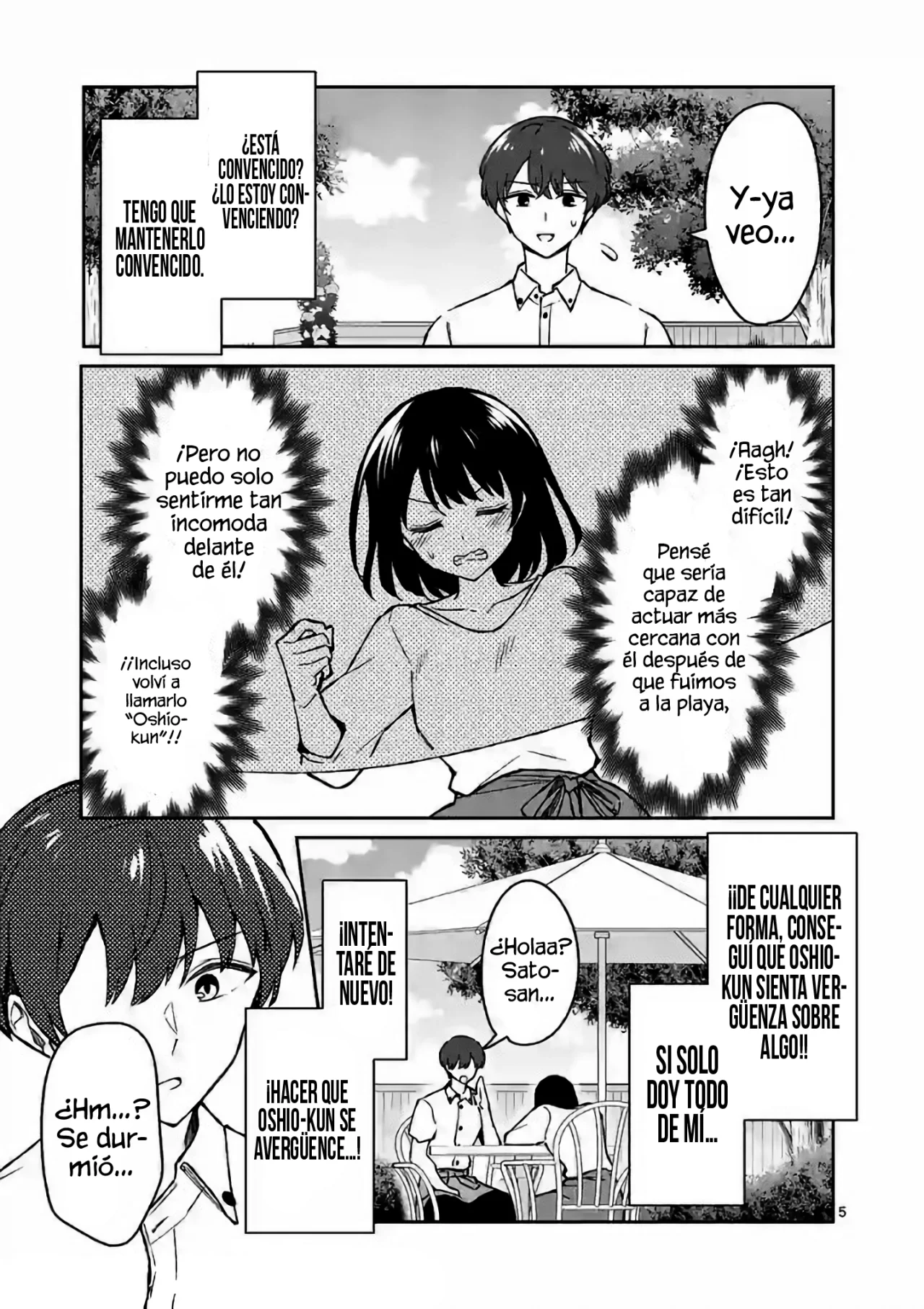 Shiotaiou no Sato-san ga Ore ni dake Amai Capítulo 33 - Page 7