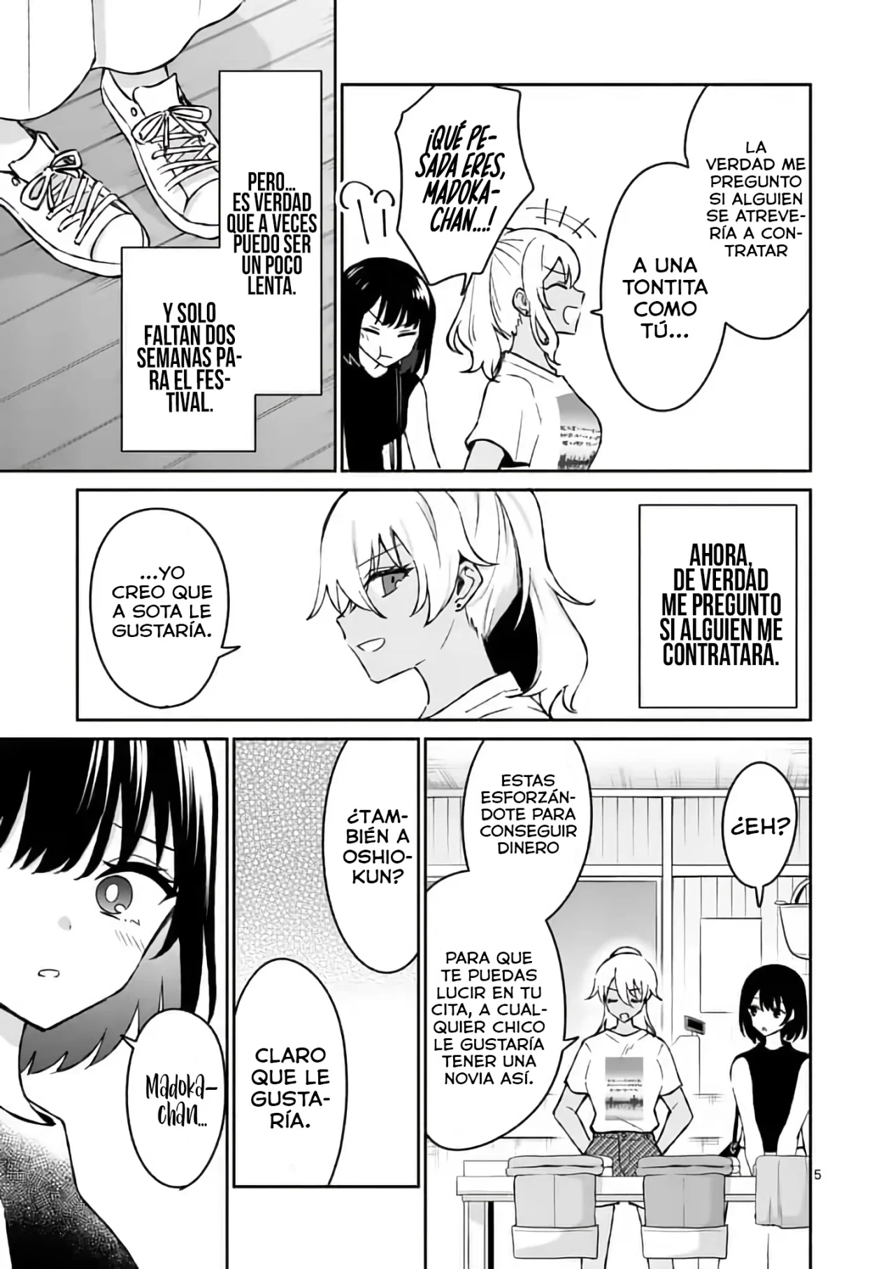 Shiotaiou no Sato-san ga Ore ni dake Amai Capítulo 34 - Page 7