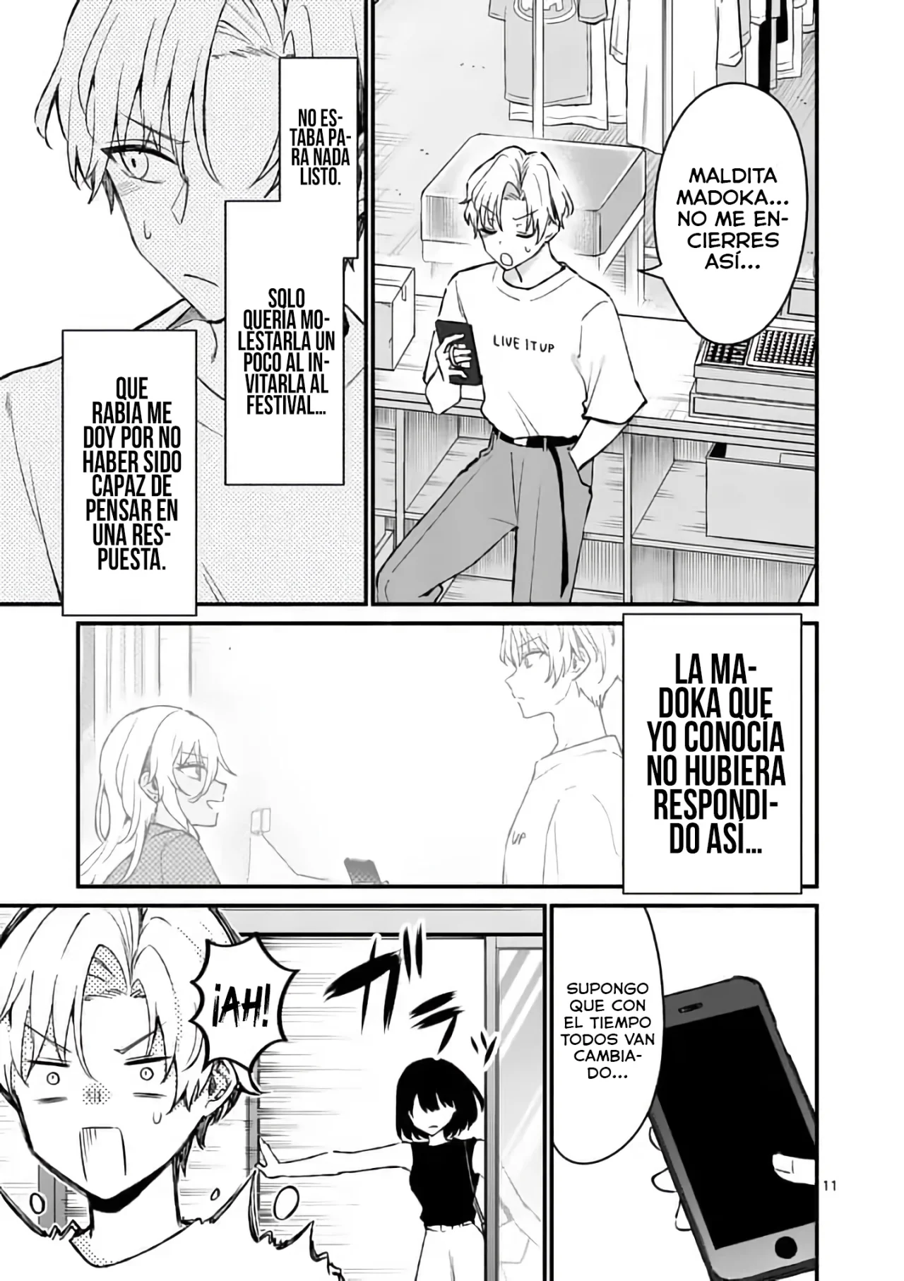 Shiotaiou no Sato-san ga Ore ni dake Amai Capítulo 35 - Page 13
