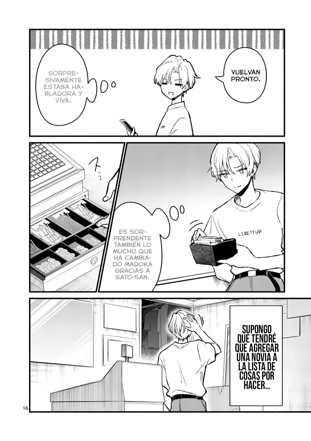 Shiotaiou no Sato-san ga Ore ni dake Amai Capítulo 35 - Page 18