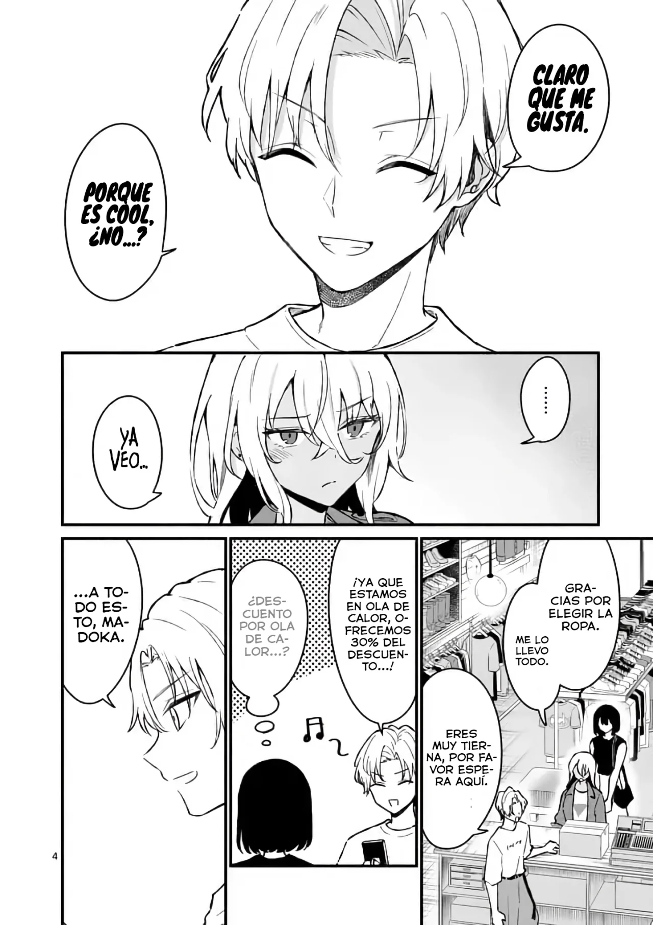 Shiotaiou no Sato-san ga Ore ni dake Amai Capítulo 35 - Page 6