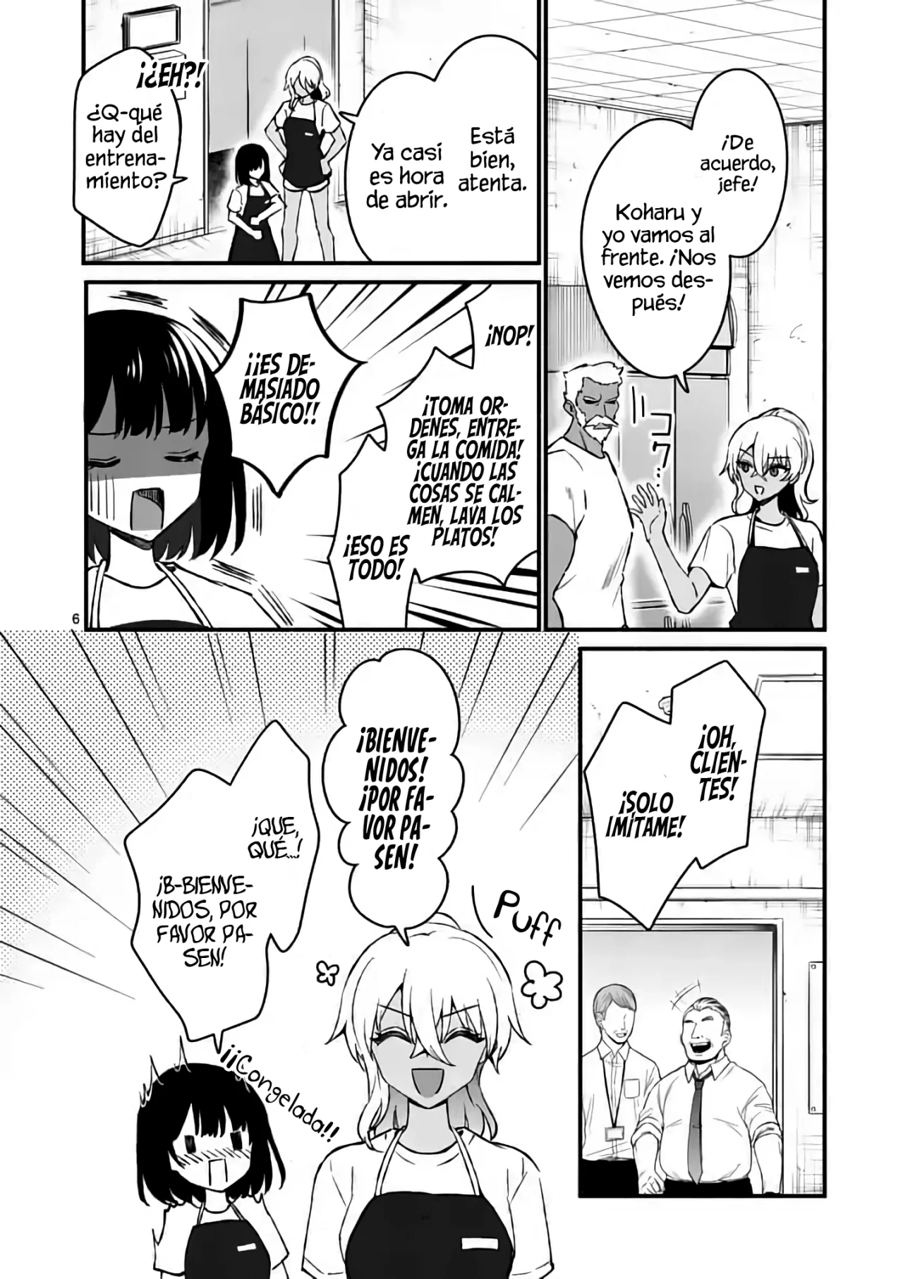 Shiotaiou no Sato-san ga Ore ni dake Amai Capítulo 36 - Page 8