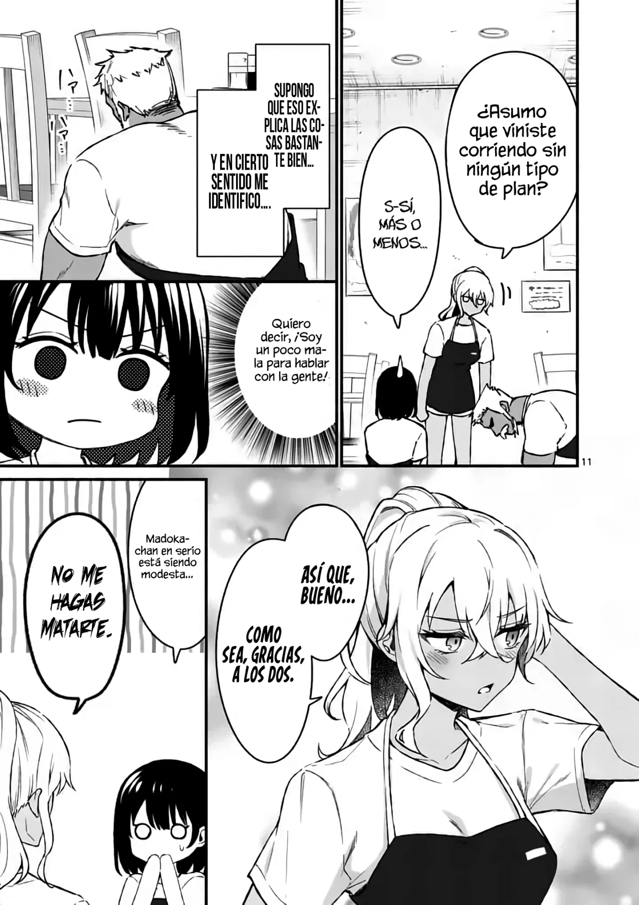 Shiotaiou no Sato-san ga Ore ni dake Amai Capítulo 37 - Page 13