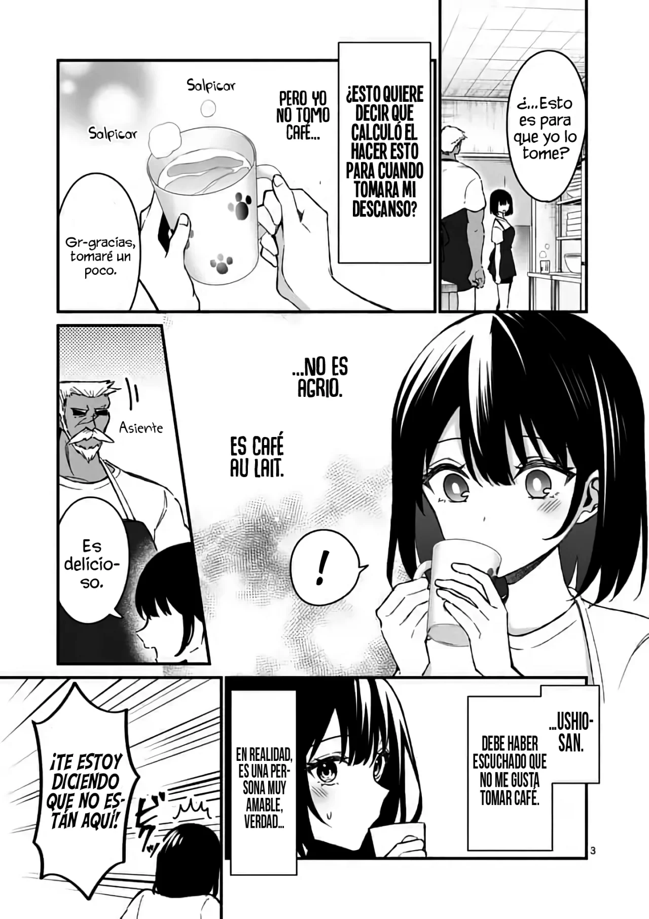 Shiotaiou no Sato-san ga Ore ni dake Amai Capítulo 37 - Page 5
