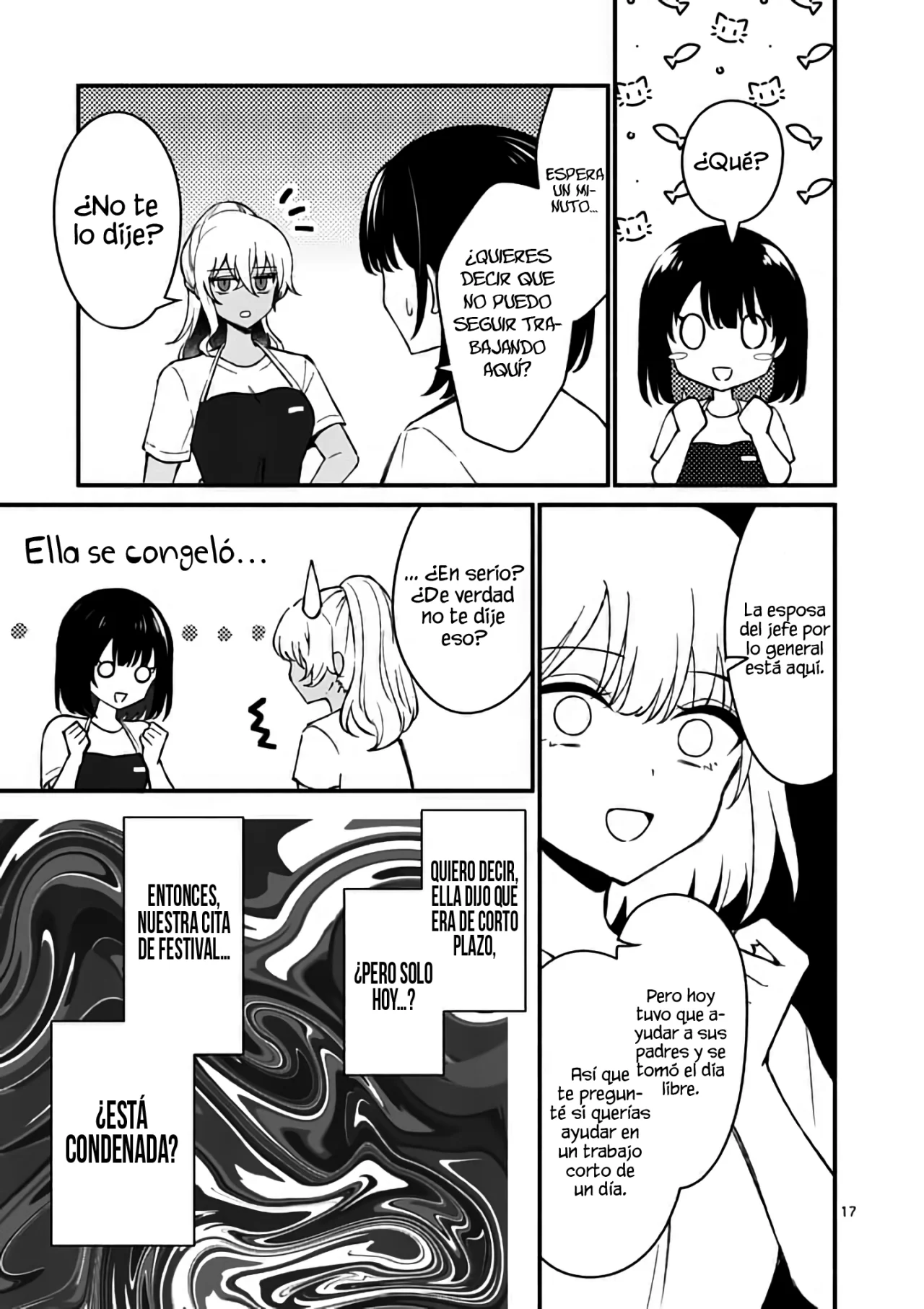 Shiotaiou no Sato-san ga Ore ni dake Amai Capítulo 38 - Page 19