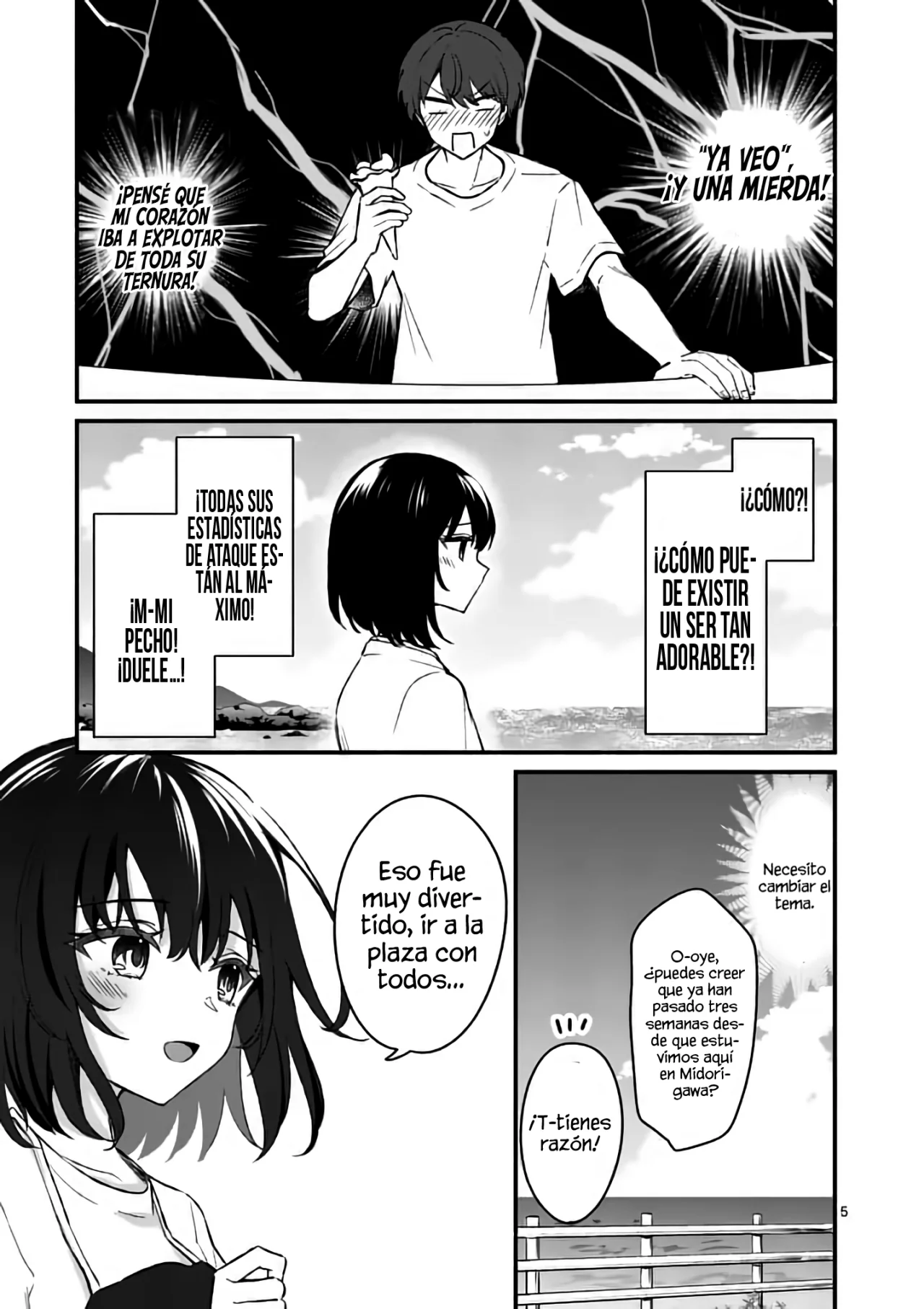 Shiotaiou no Sato-san ga Ore ni dake Amai Capítulo 38 - Page 7