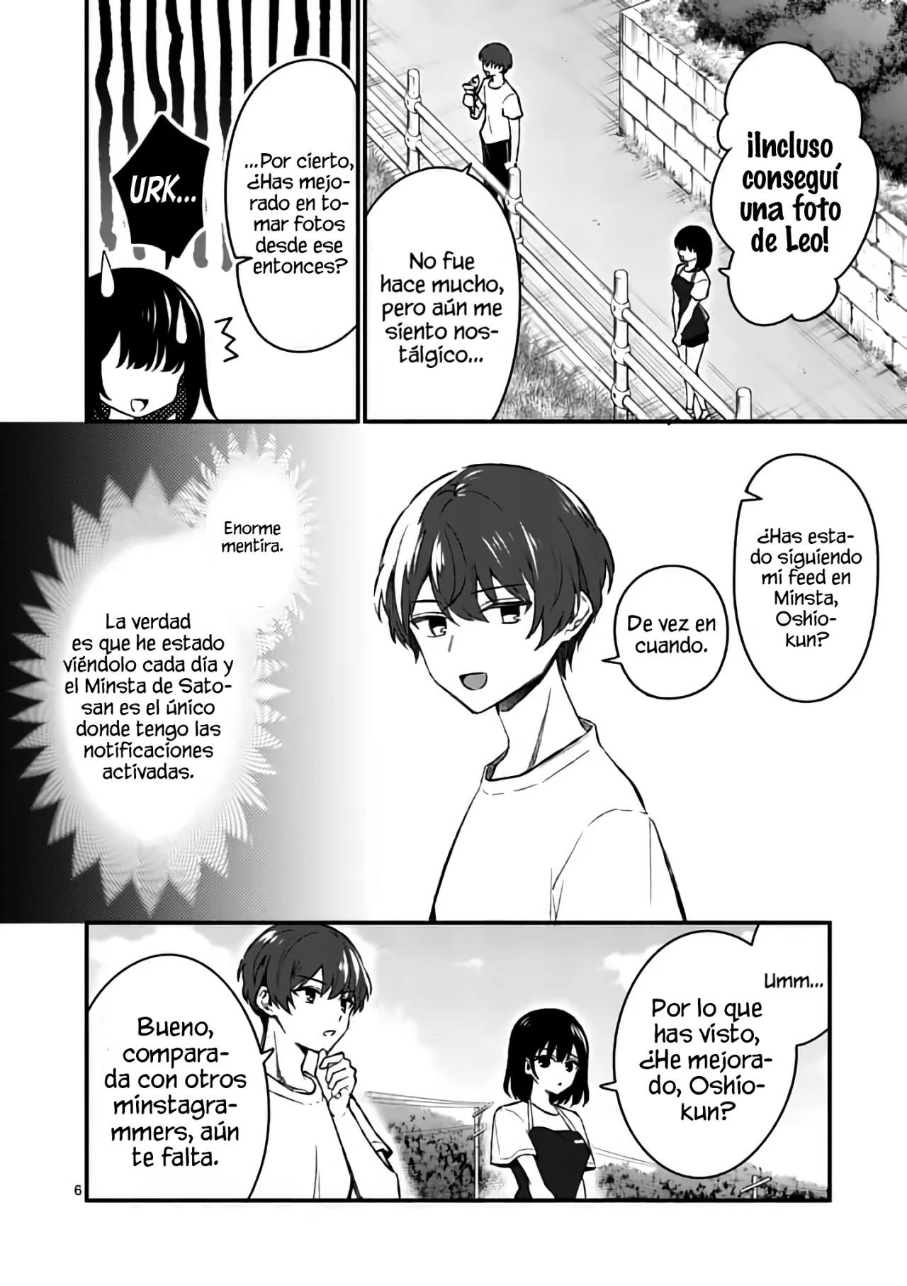 Shiotaiou no Sato-san ga Ore ni dake Amai Capítulo 38 - Page 8