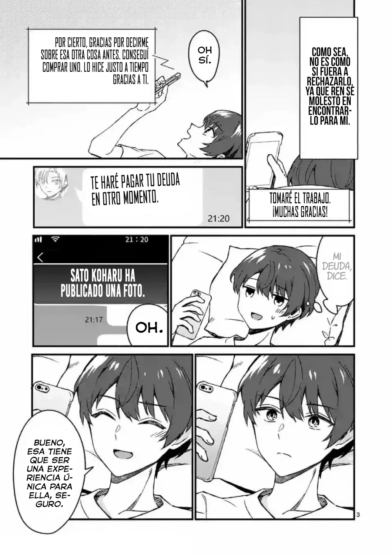 Shiotaiou no Sato-san ga Ore ni dake Amai Capítulo 39 - Page 5