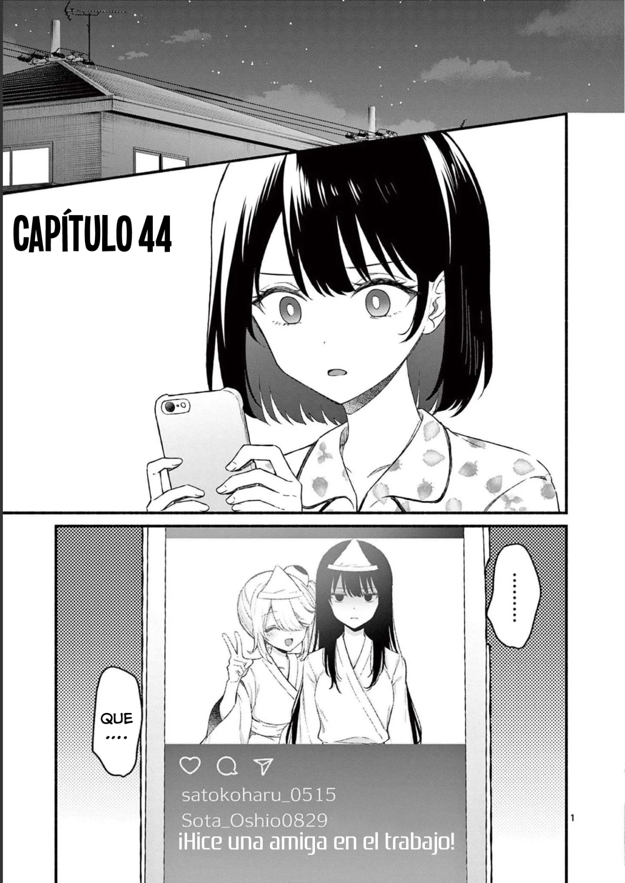 Shiotaiou no Sato-san ga Ore ni dake Amai Capítulo 44 - Page 3