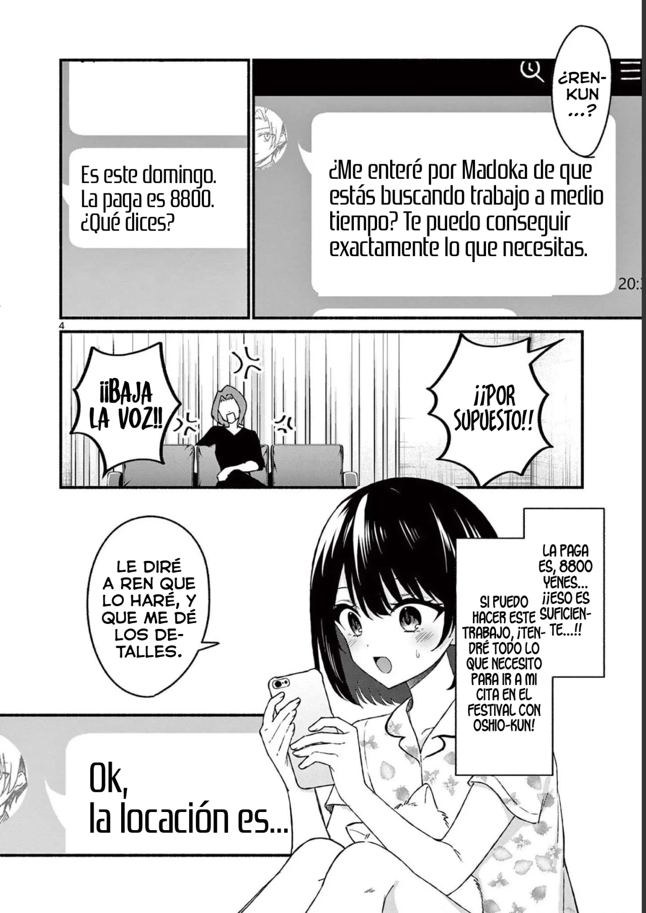 Shiotaiou no Sato-san ga Ore ni dake Amai Capítulo 44 - Page 6