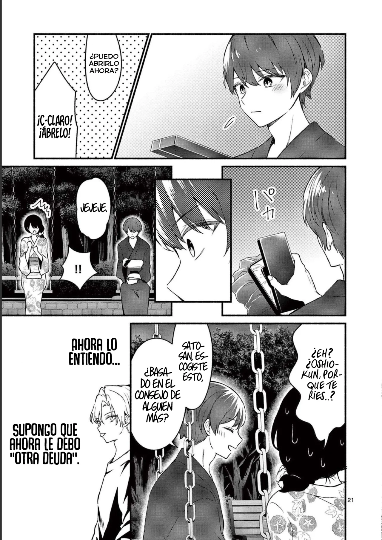 Shiotaiou no Sato-san ga Ore ni dake Amai Capítulo 46 - Page 23