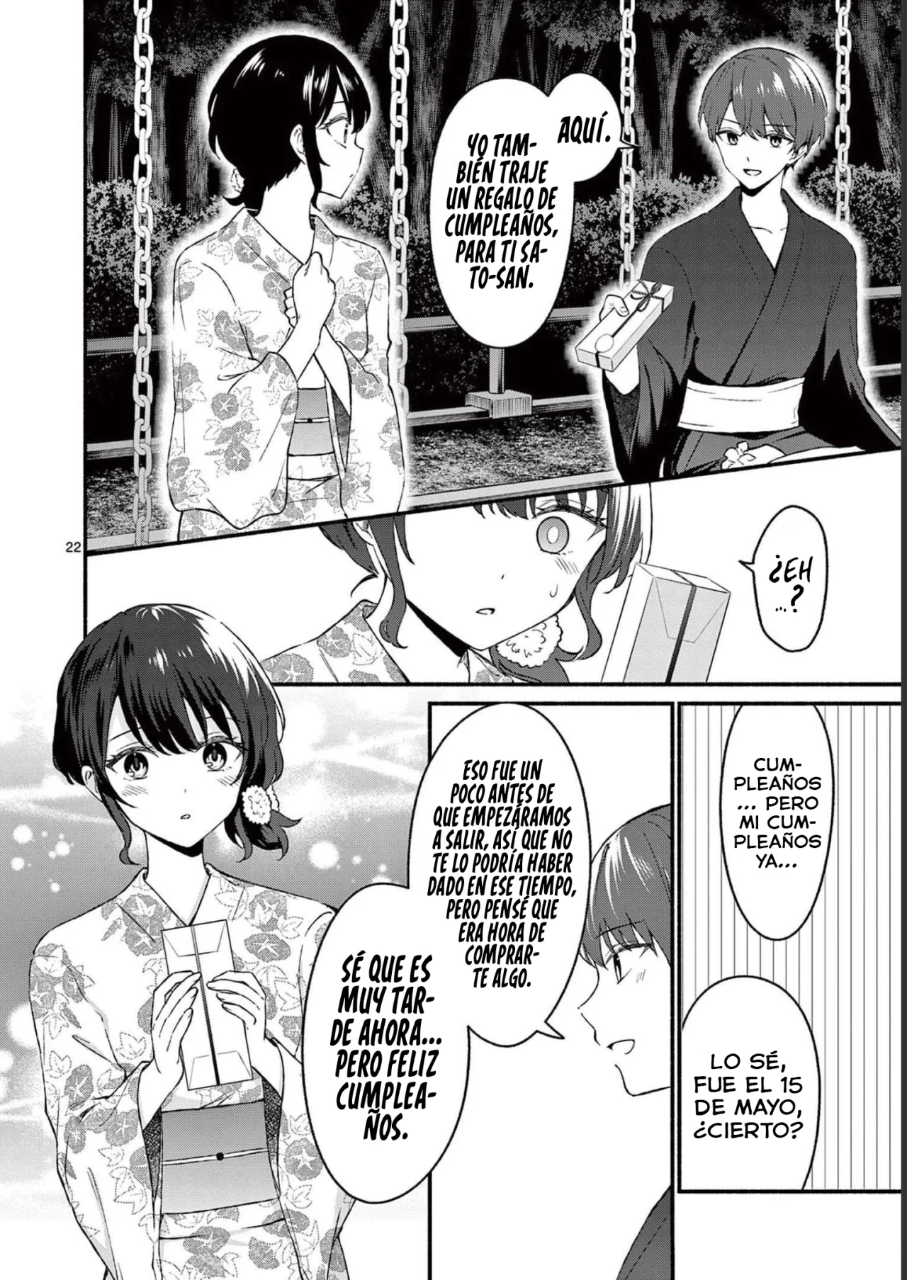 Shiotaiou no Sato-san ga Ore ni dake Amai Capítulo 46 - Page 24