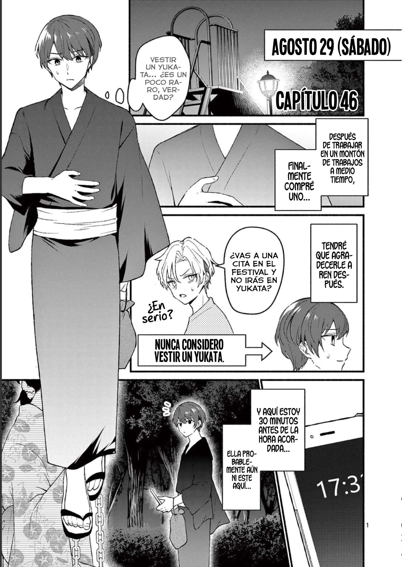 Shiotaiou no Sato-san ga Ore ni dake Amai Capítulo 46 - Page 3